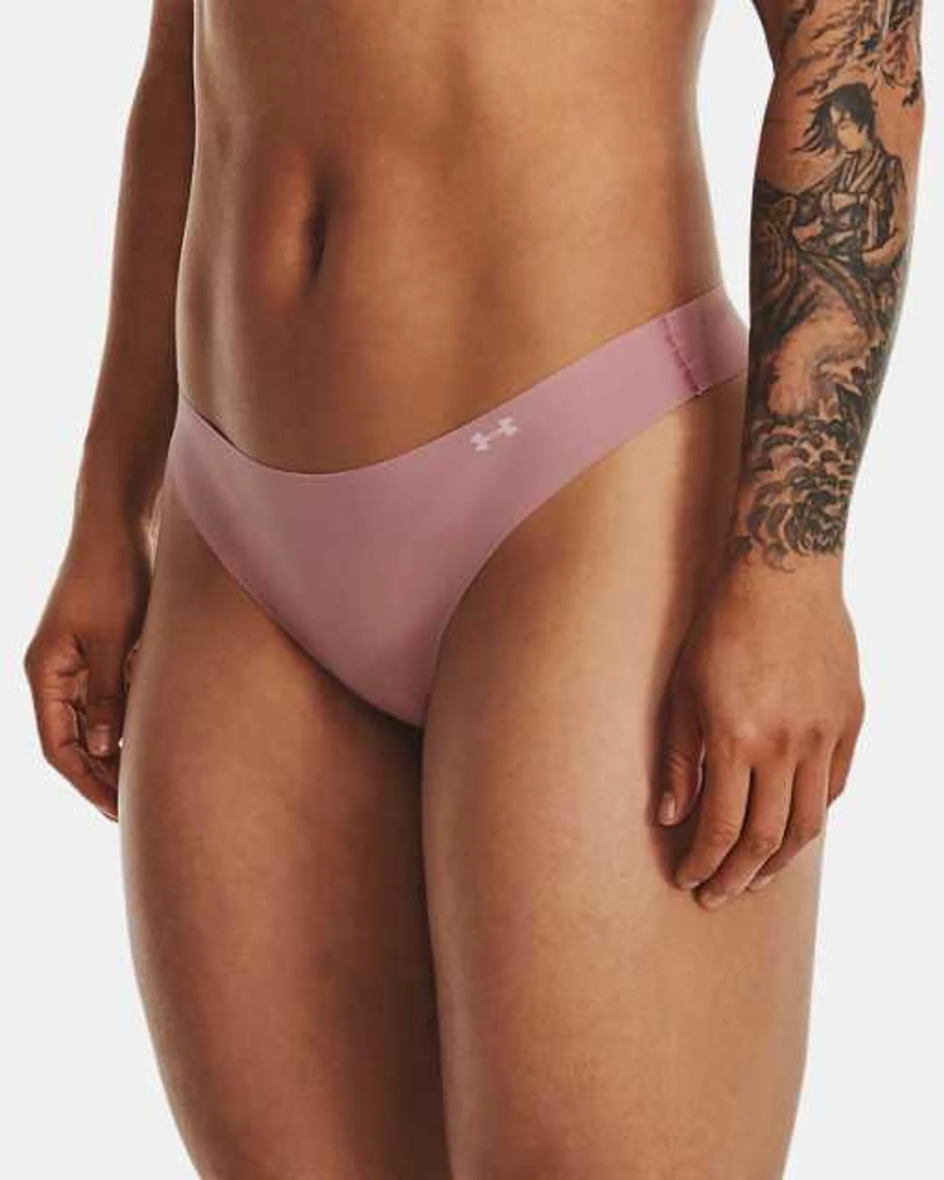 Tanga UA Pure Stretch para Mujer (Paquete de 3)
