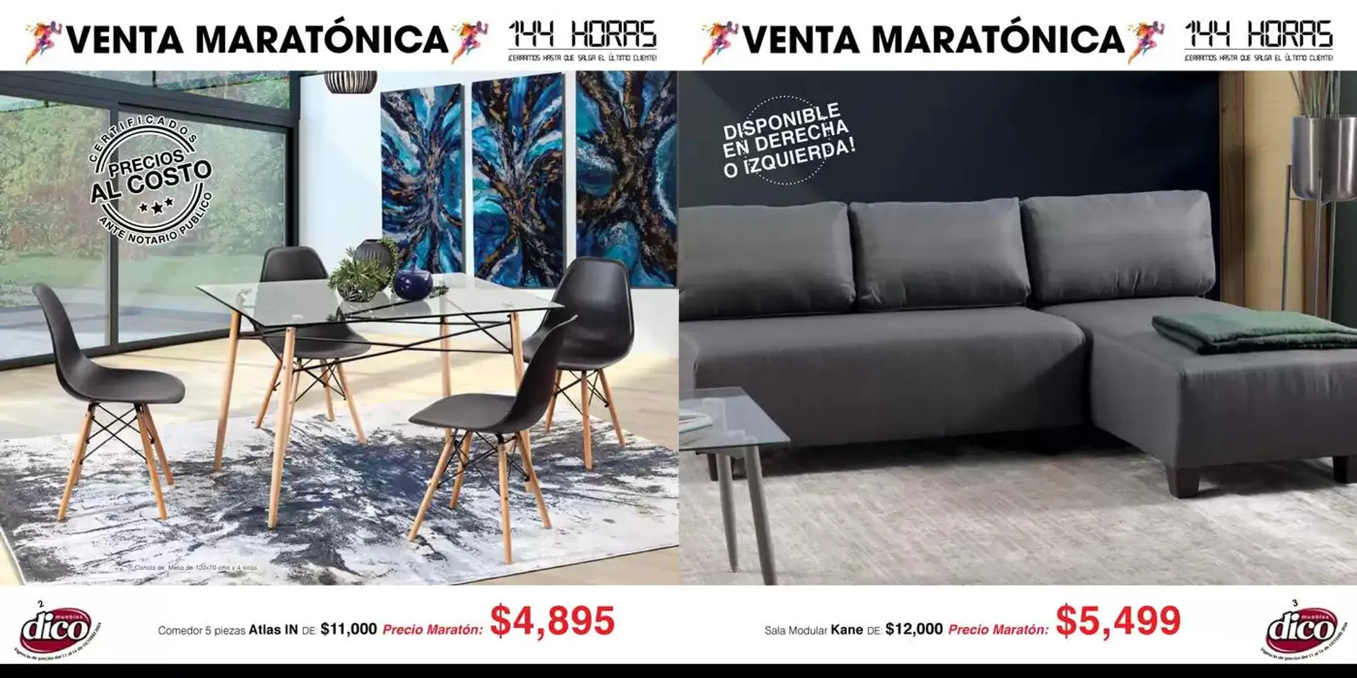 Catálogo de Muebles Dico - Venta Maratonica 11 de octubre al 16 de octubre 2024 - Pagina 2