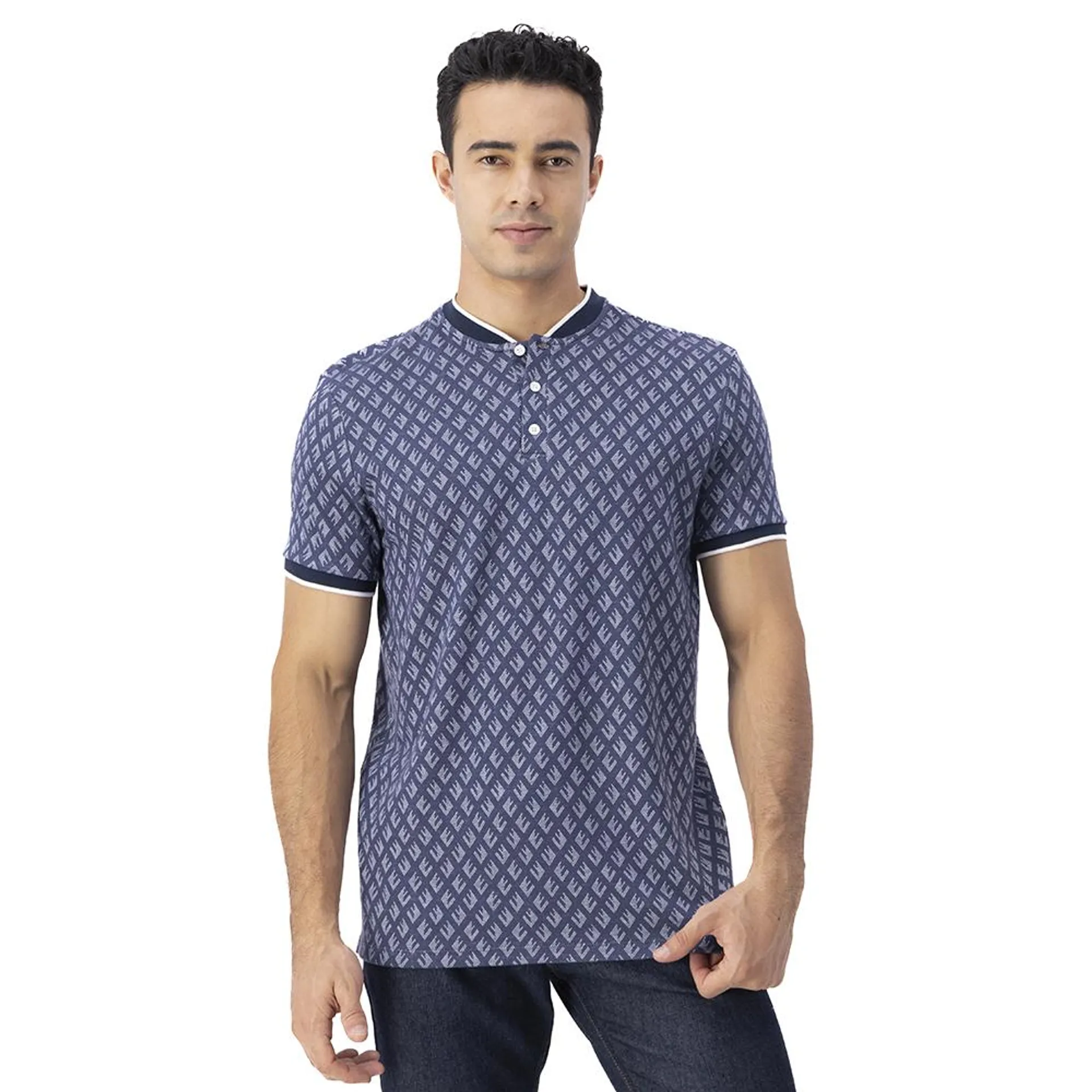 Playera Hummo Hombre Con Puntos Tejidos