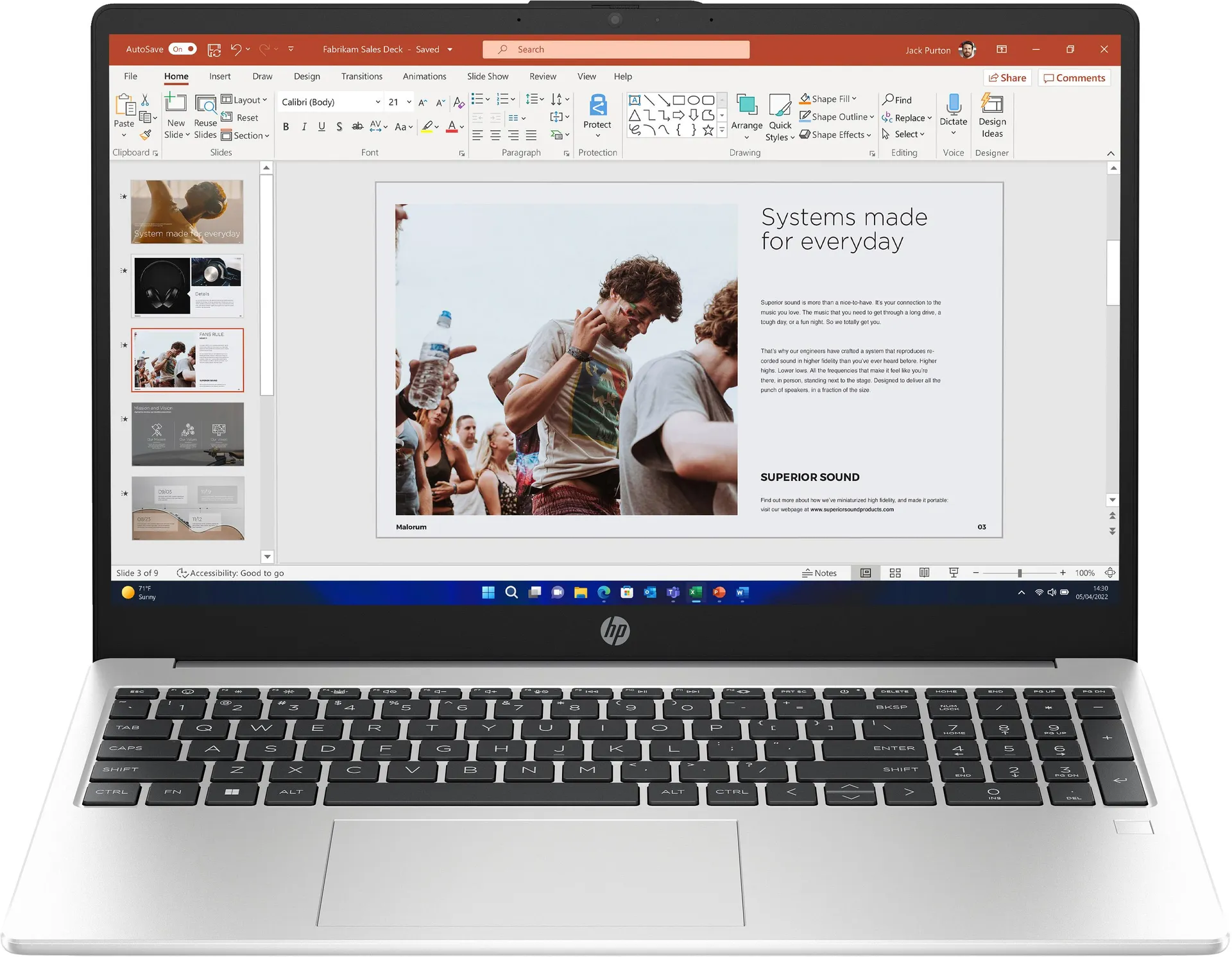 Laptop Hp 255 G10 15.6" Amd Ryzen 3 7330U 8Gb 512Gb Ssd Windows 11 Home An0Y3At#Abm