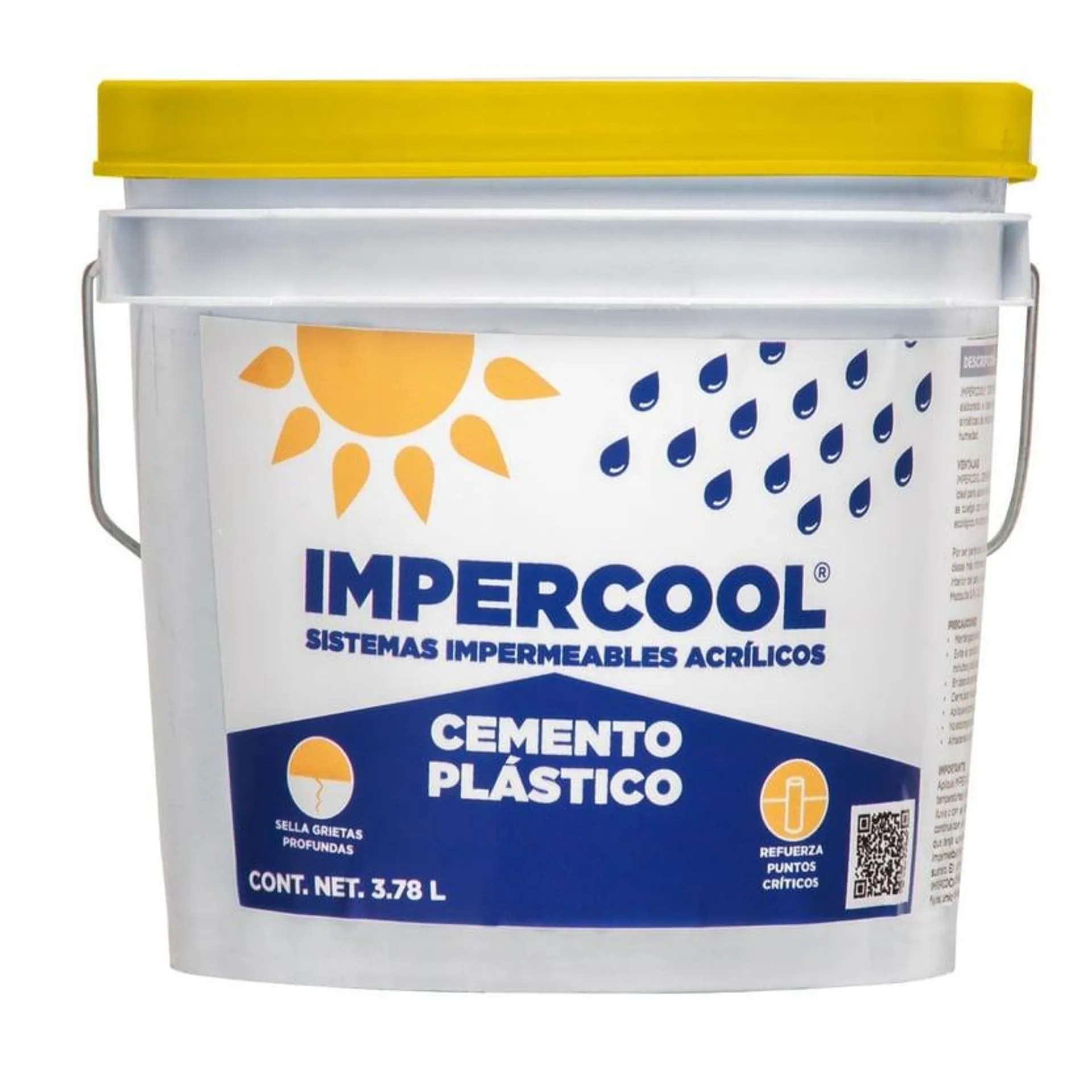 Impercool Cemento Plástico3.8L