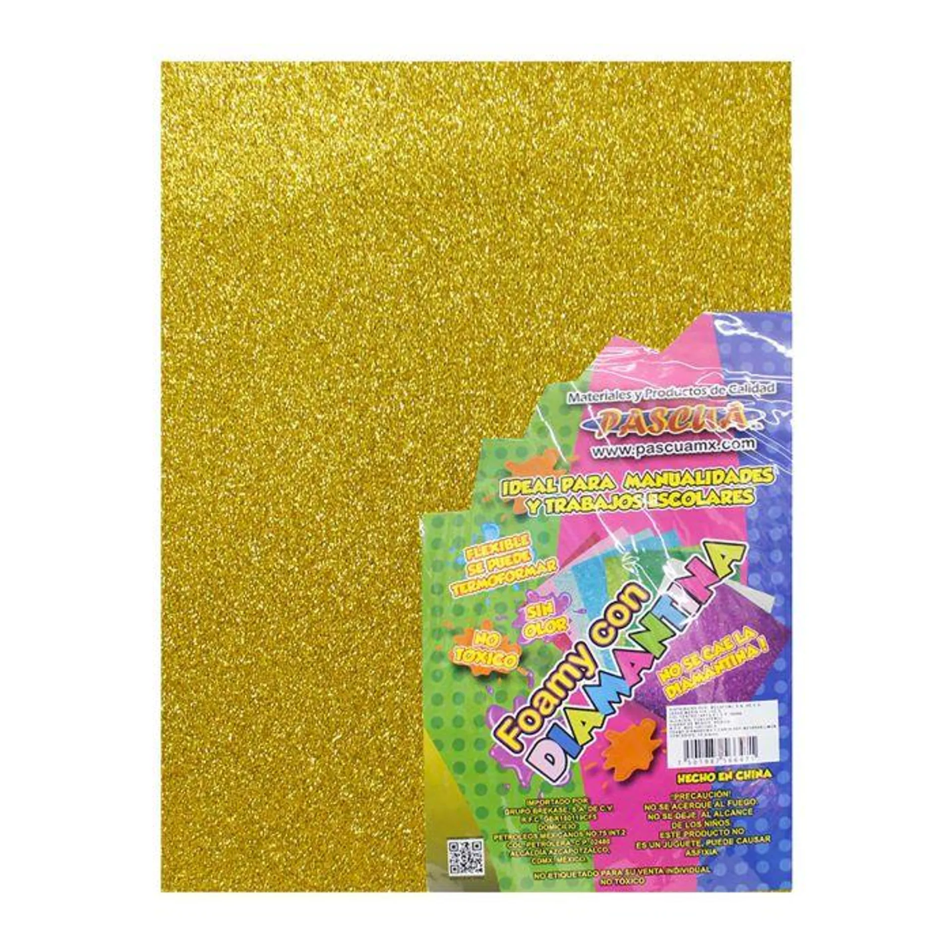 Foamy con Diamantina Pascua 43 x 55 cm. C/5