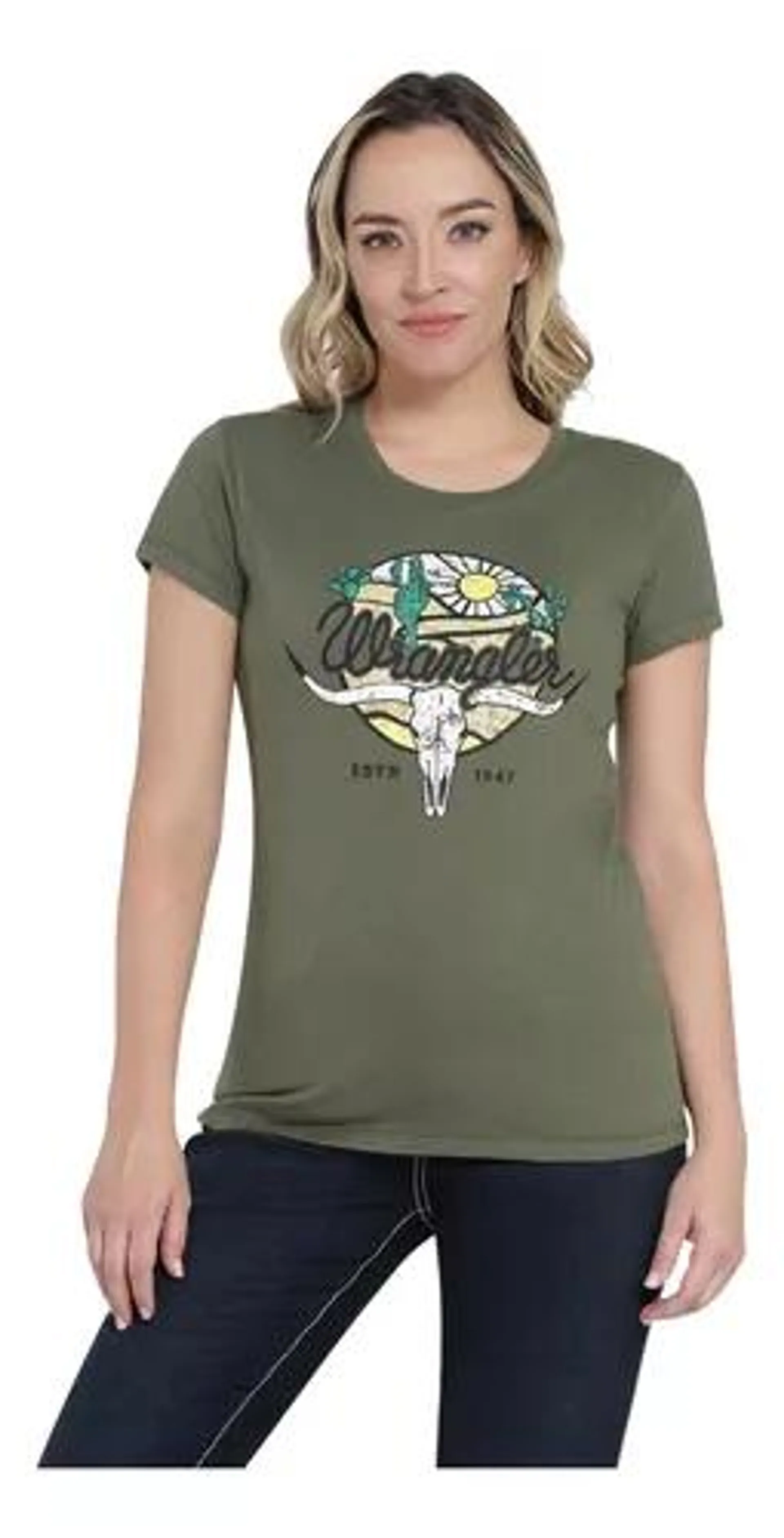 Playera Mujer Wrangler Slim Fit 402