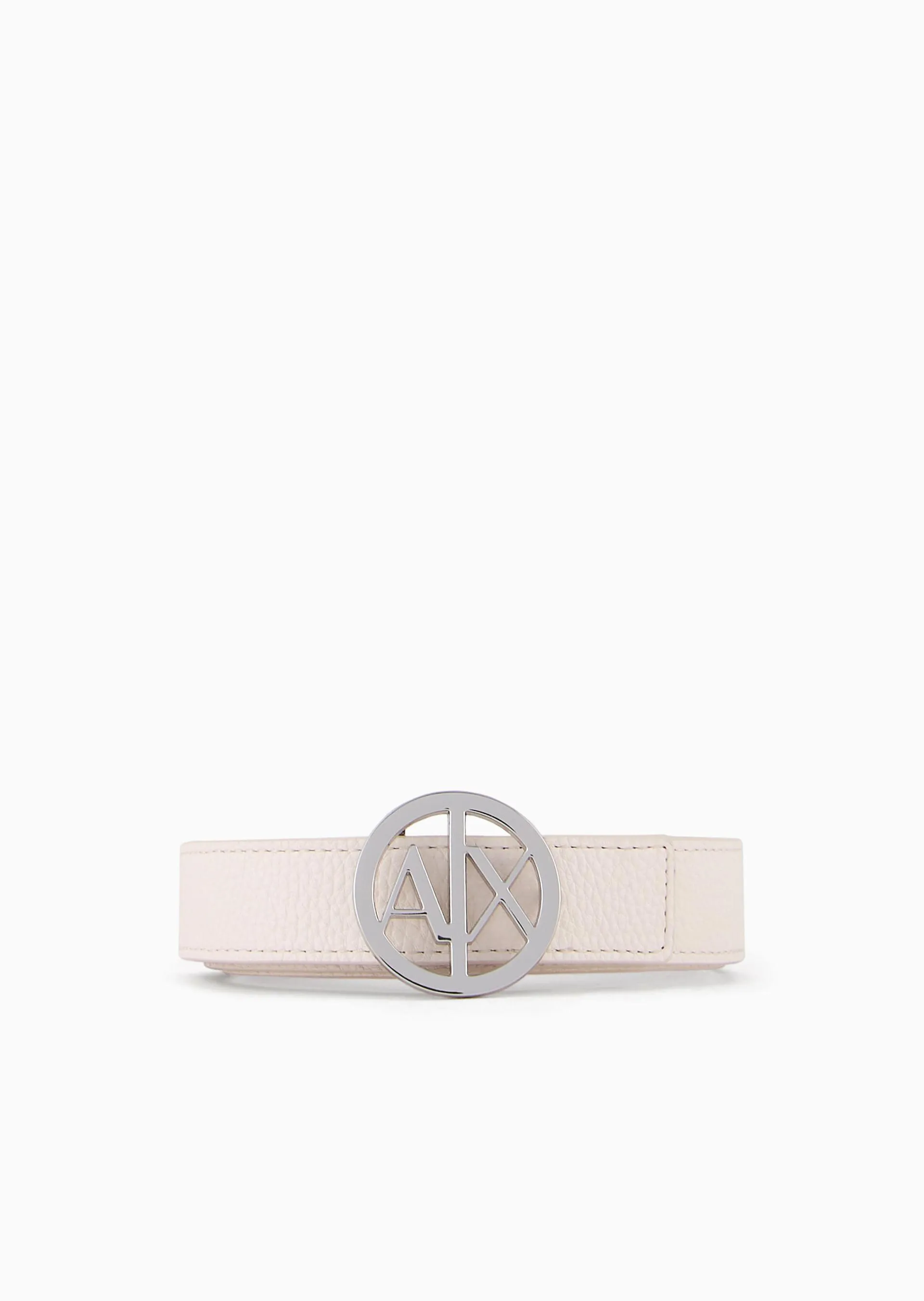 Cinturón reversible con placa del logo