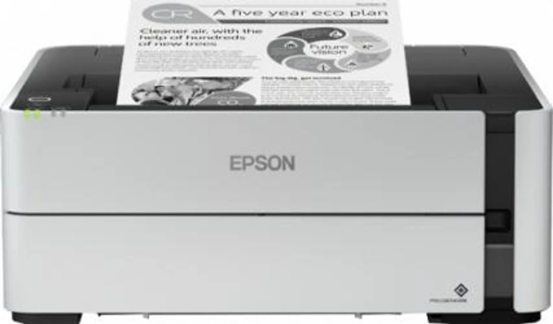 Epson EcoTank M1180, Blanco y Negro, Inyección, Tanque de Tinta, Inalámbrico, Print