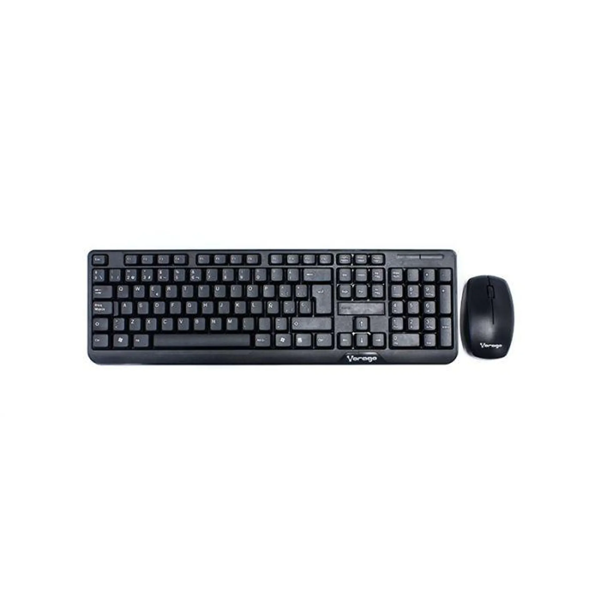 Kit Teclado Y Mouse Vorago Km-302 Inalambrico Negro