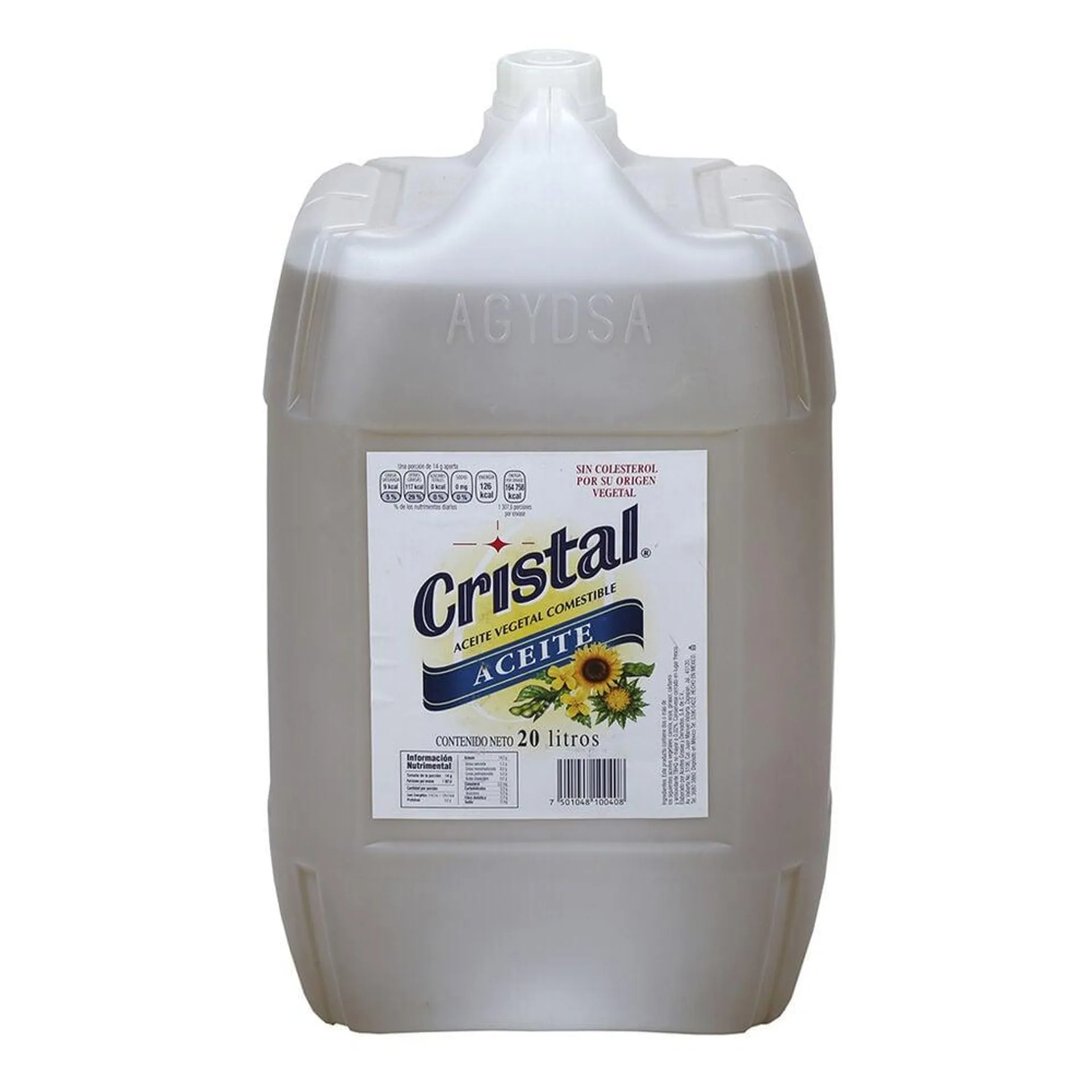 Aceite Vegetal Cristal 20 L