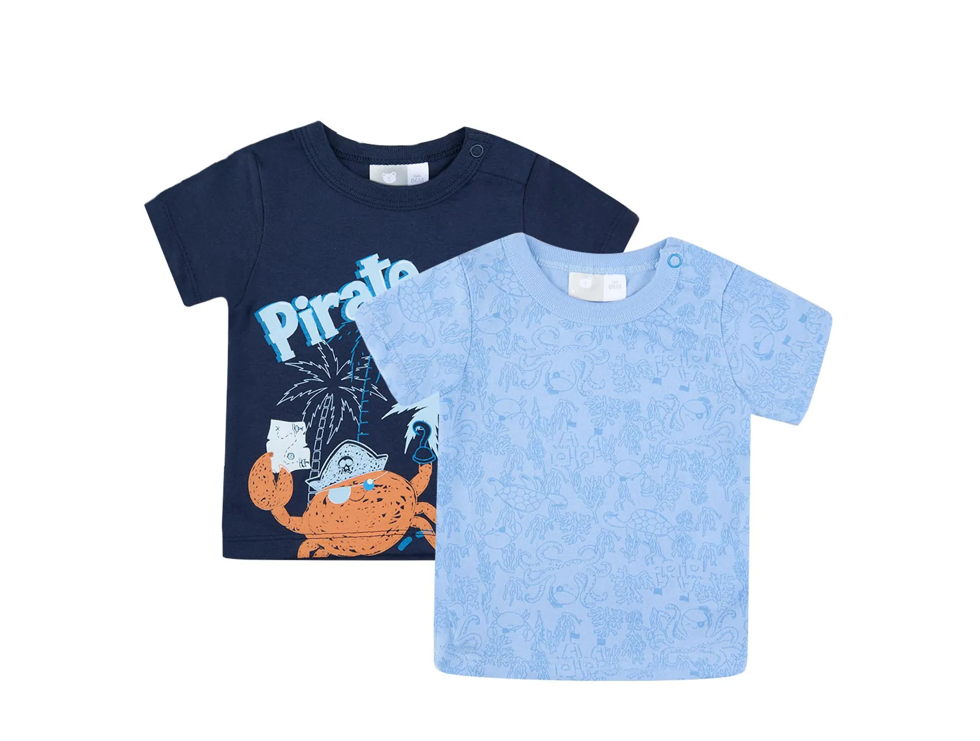 Set De Playeras Baby Optima 2 Piezas 31558 Talla 6