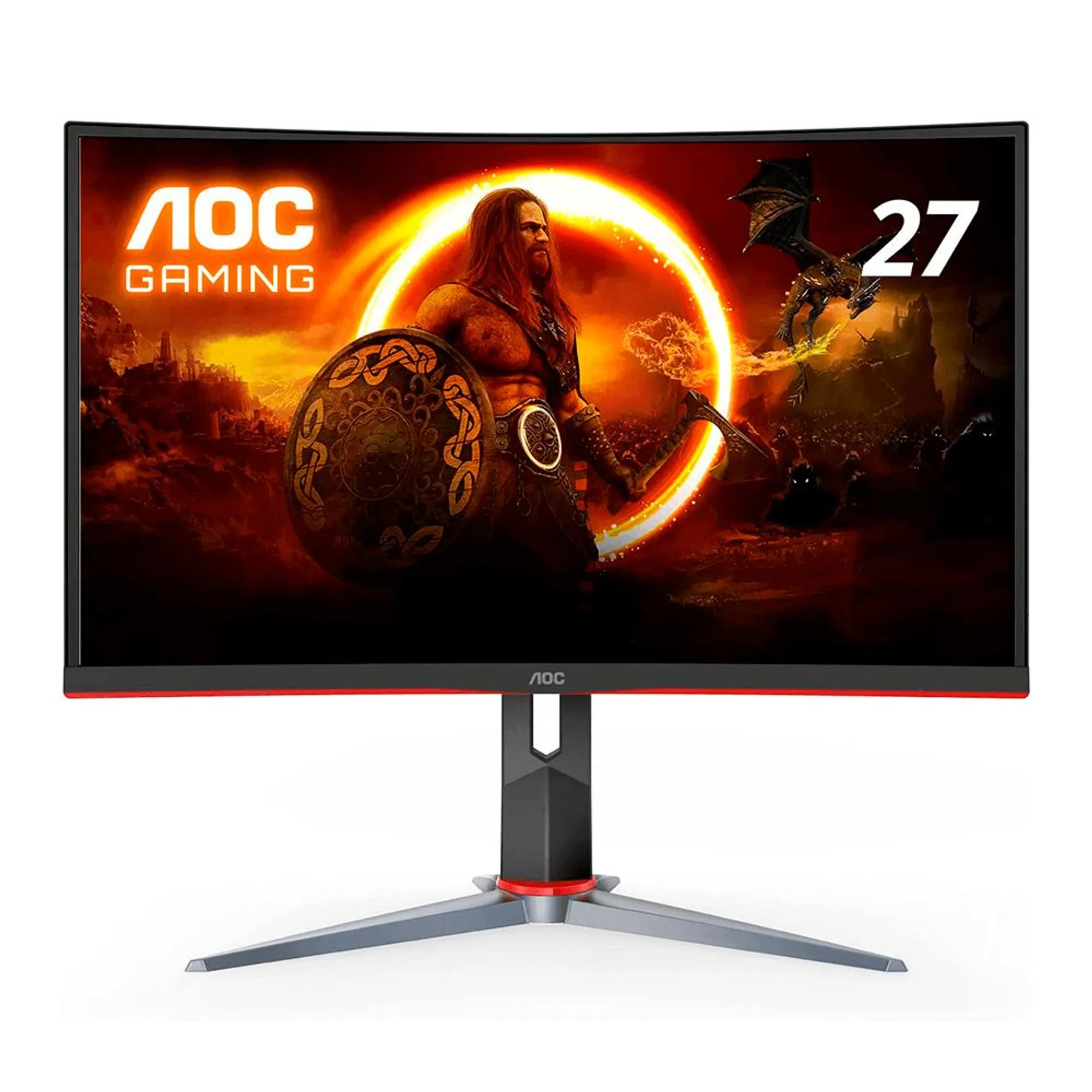 Monitor Gamer Curvo AOC C27G2 LED 27 / Full HD / FreeSync / 165Hz / HDMI / Negro / C27G2 /