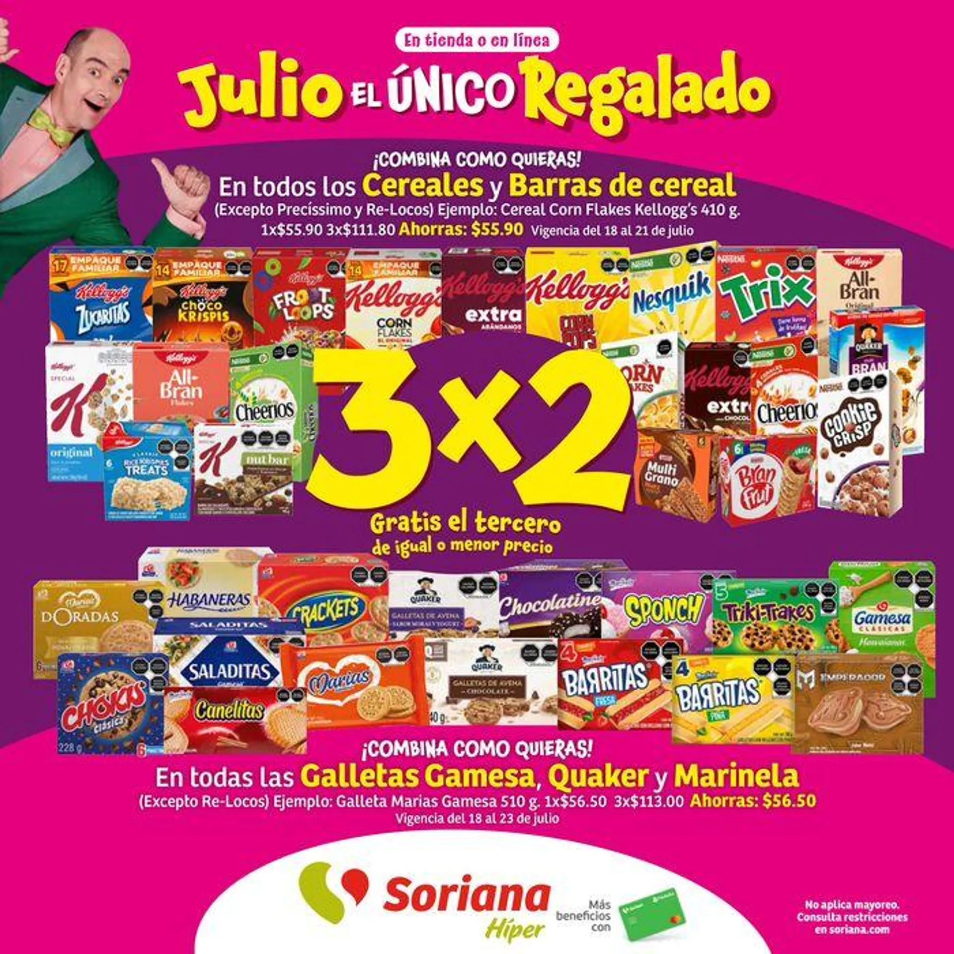 Catálogo de Julio Regalado Híper 22 de julio al 24 de julio 2024 - Pagina 1