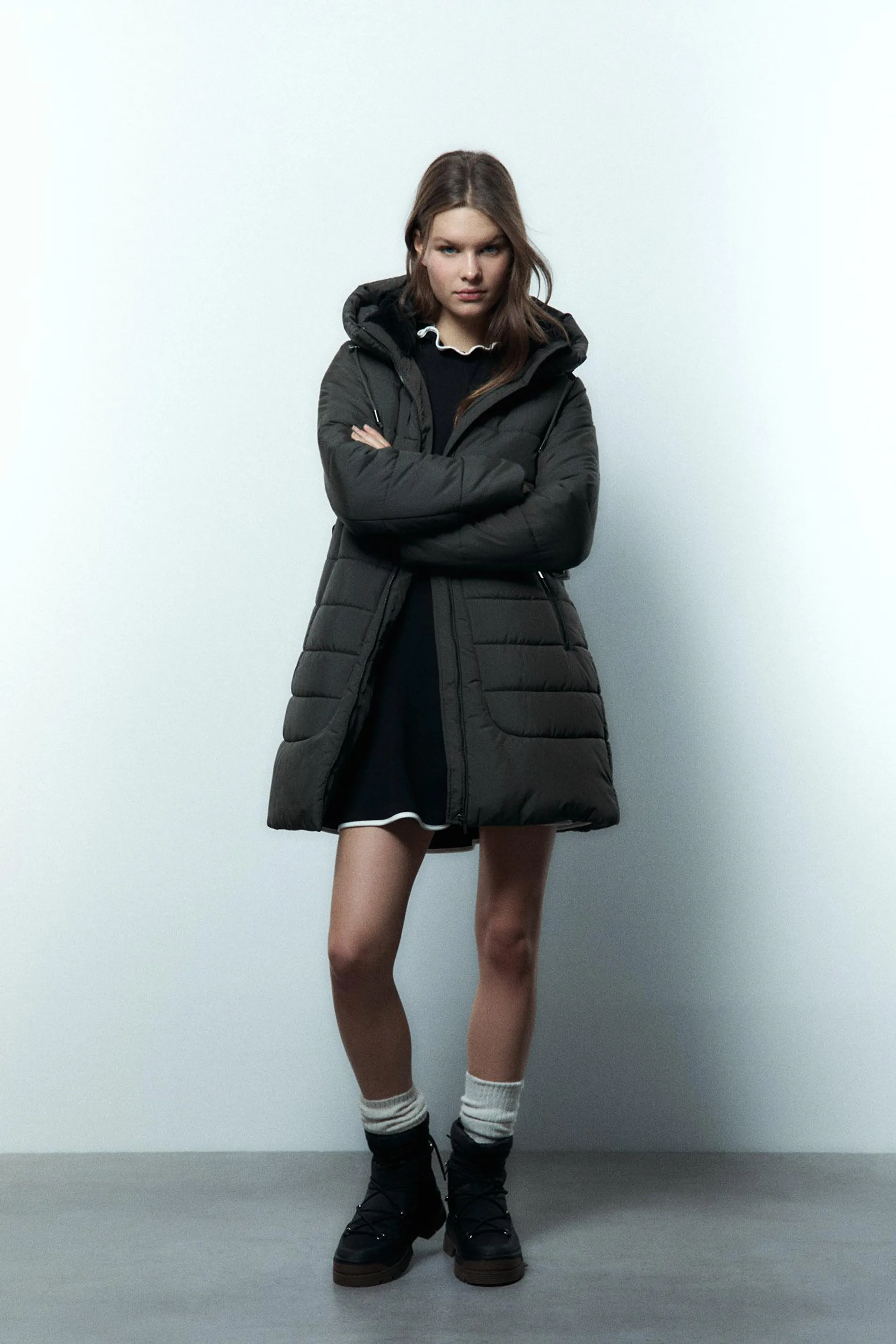 Parka larga