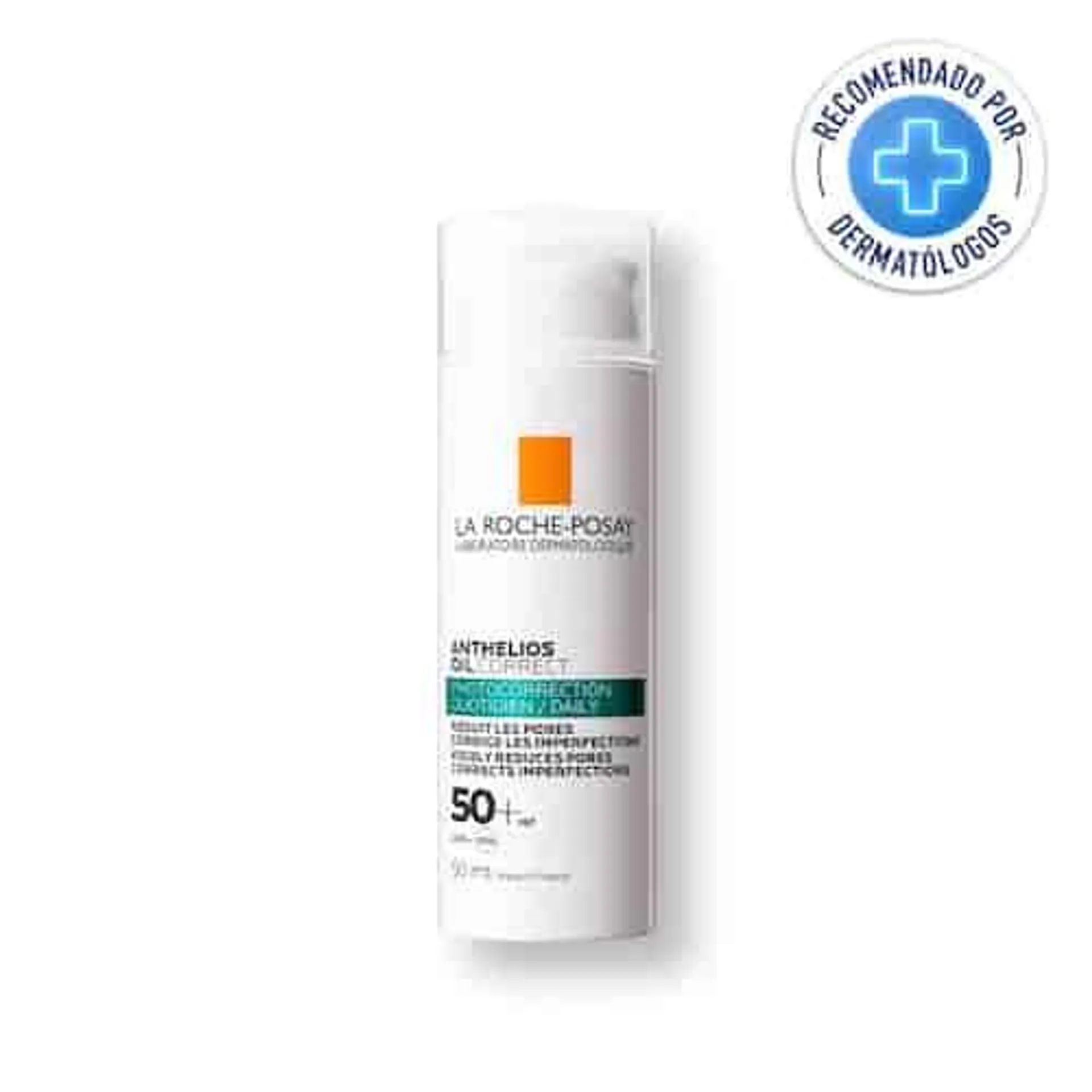 Protector Solar Facial Matificante La Roche Posay Anthelios Oil Correct FPS50+ para Piel Grasa 50ml