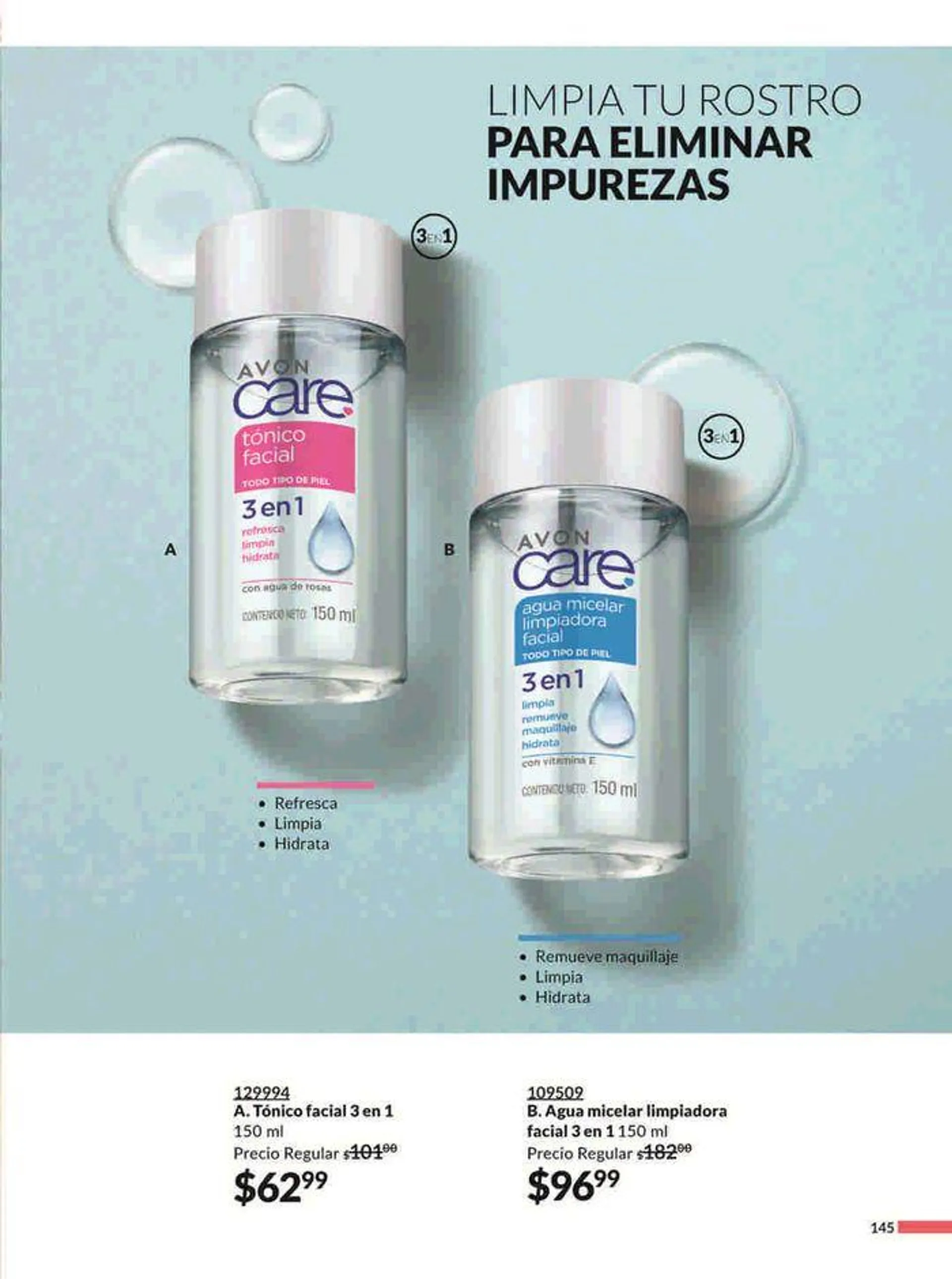 Avon COSMÉTICOS C16 - 145