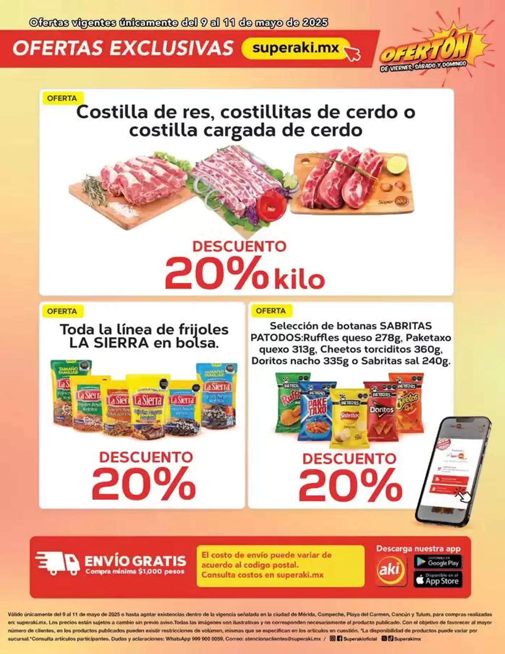 Catálogo de Ofertas exclusivas 9 de mayo al 11 de mayo 2025 - Pagina 1