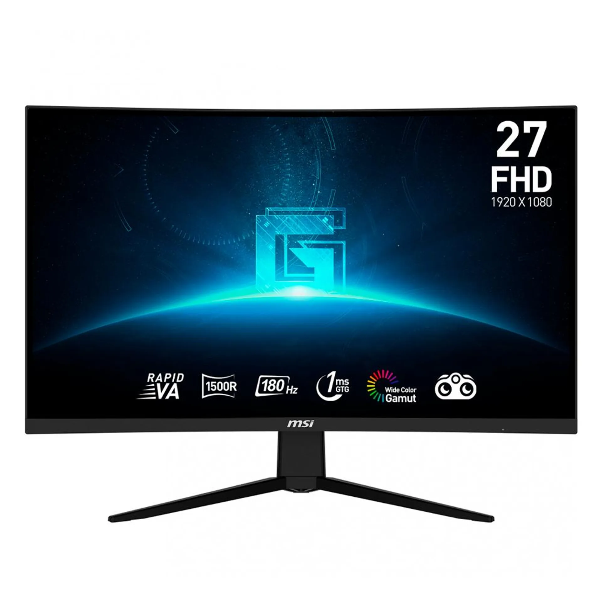 Monitor Gamer Curvo MSi G27C3F LED 27" / Full HD / 180Hz / HDMI / Negro / G27C3F