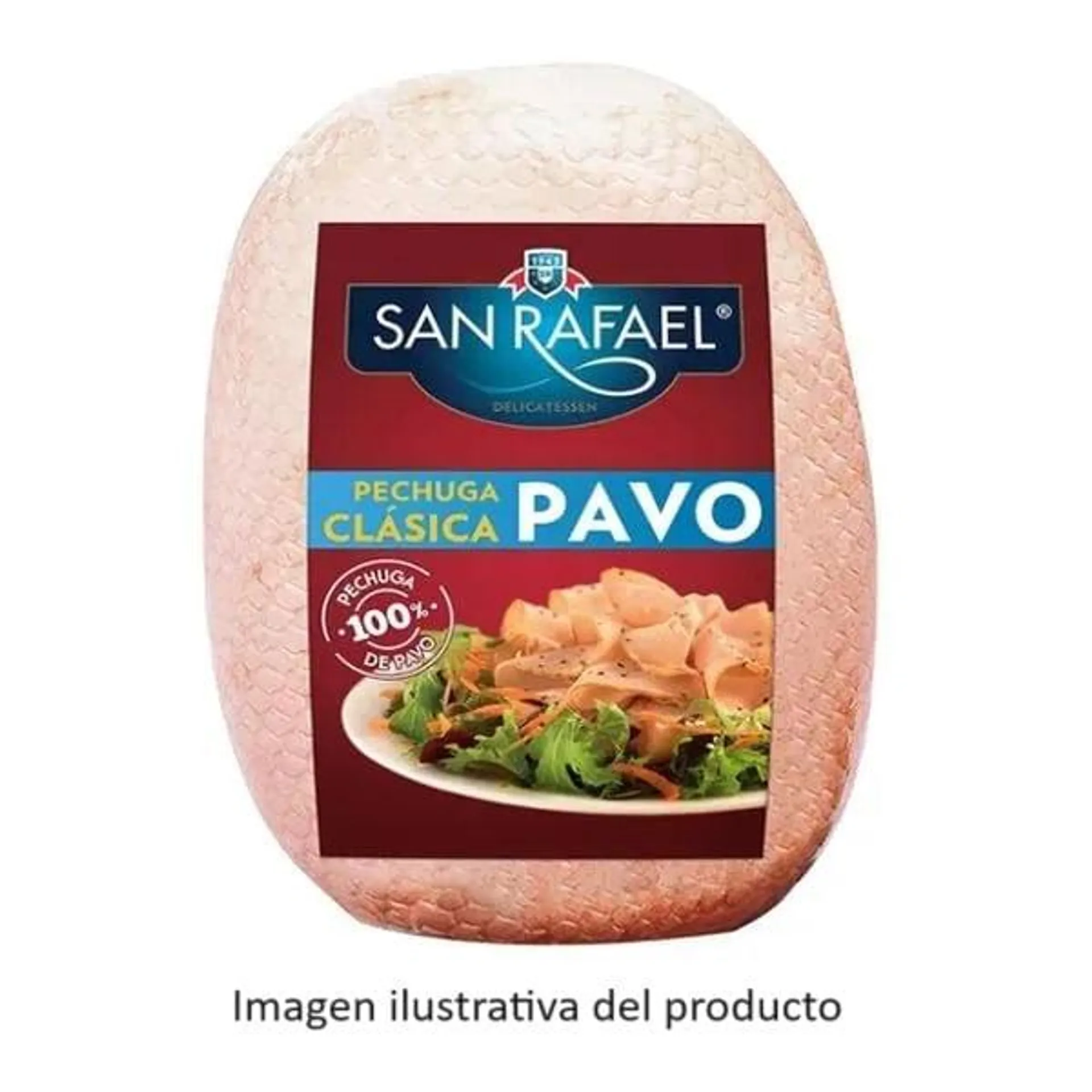 Pechuga San Rafael clásico pavo 250 g aproximadamente