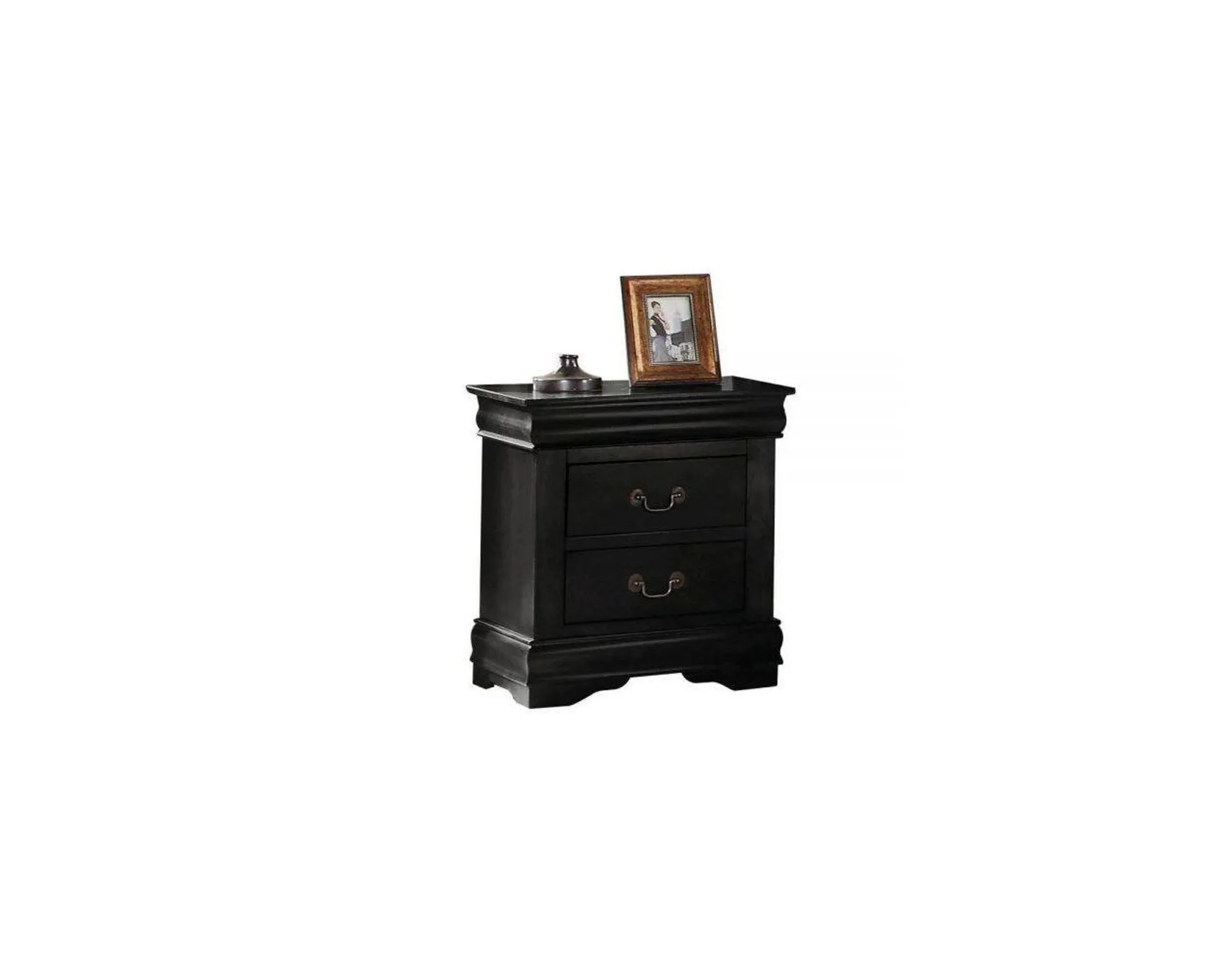 Buró Louis Philippe Madera Negro