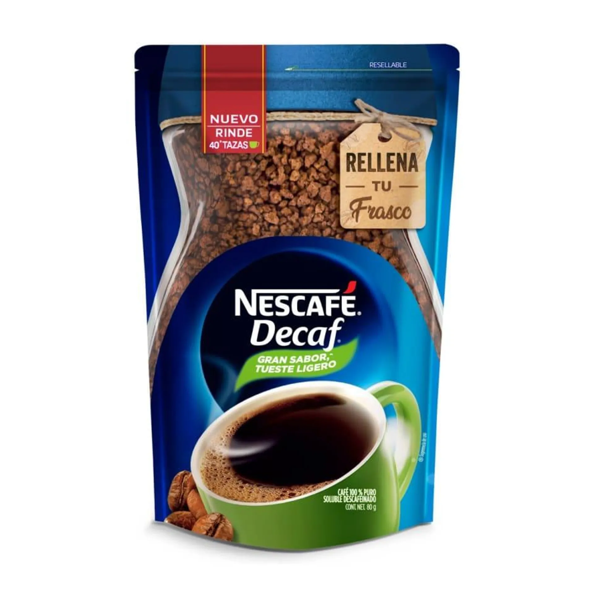 Nescafe Decafe Doypack 80 Gr