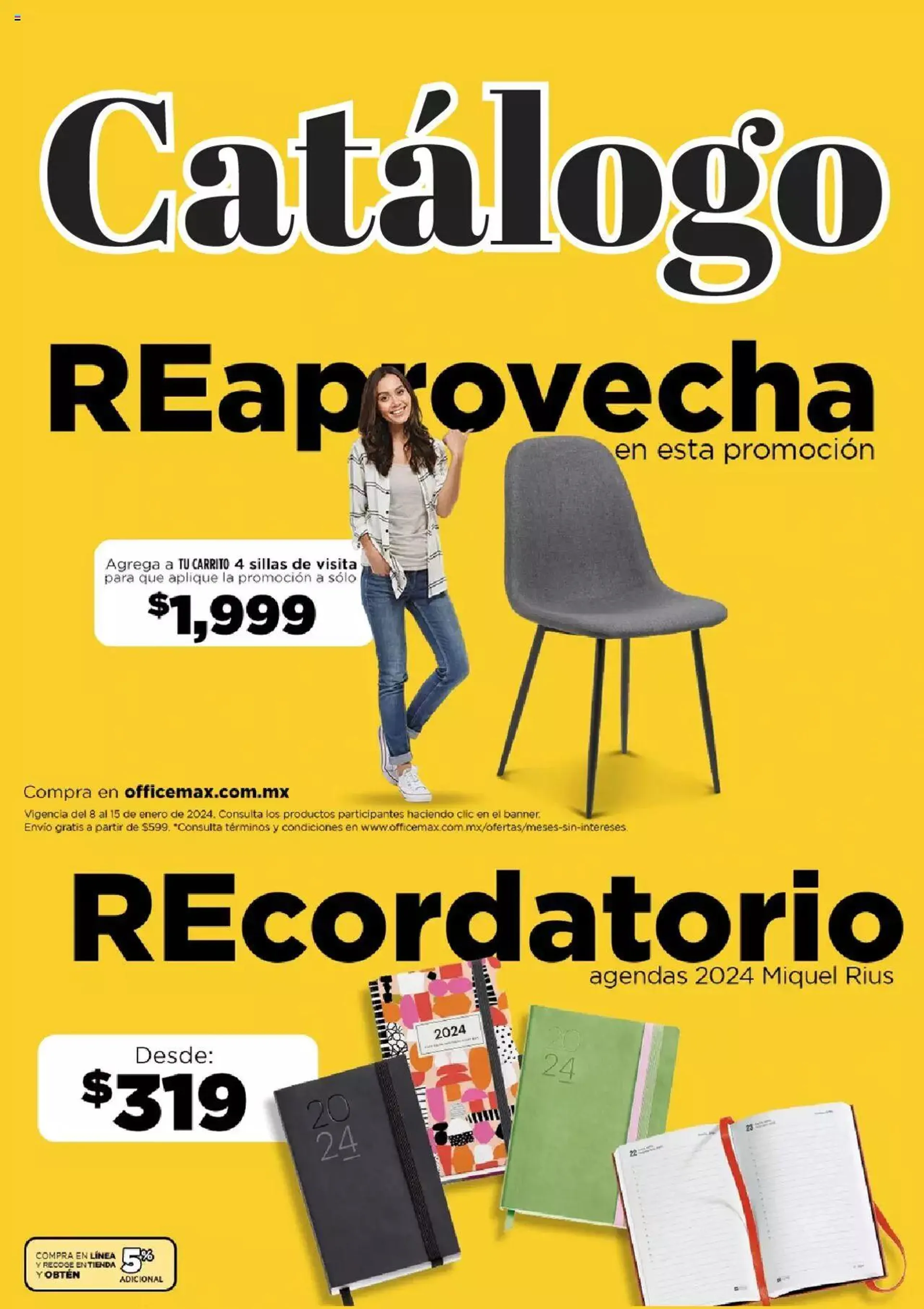 Catálogo de OfficeMax catálogo 8 de enero al 2 de febrero 2024 - Pagina 