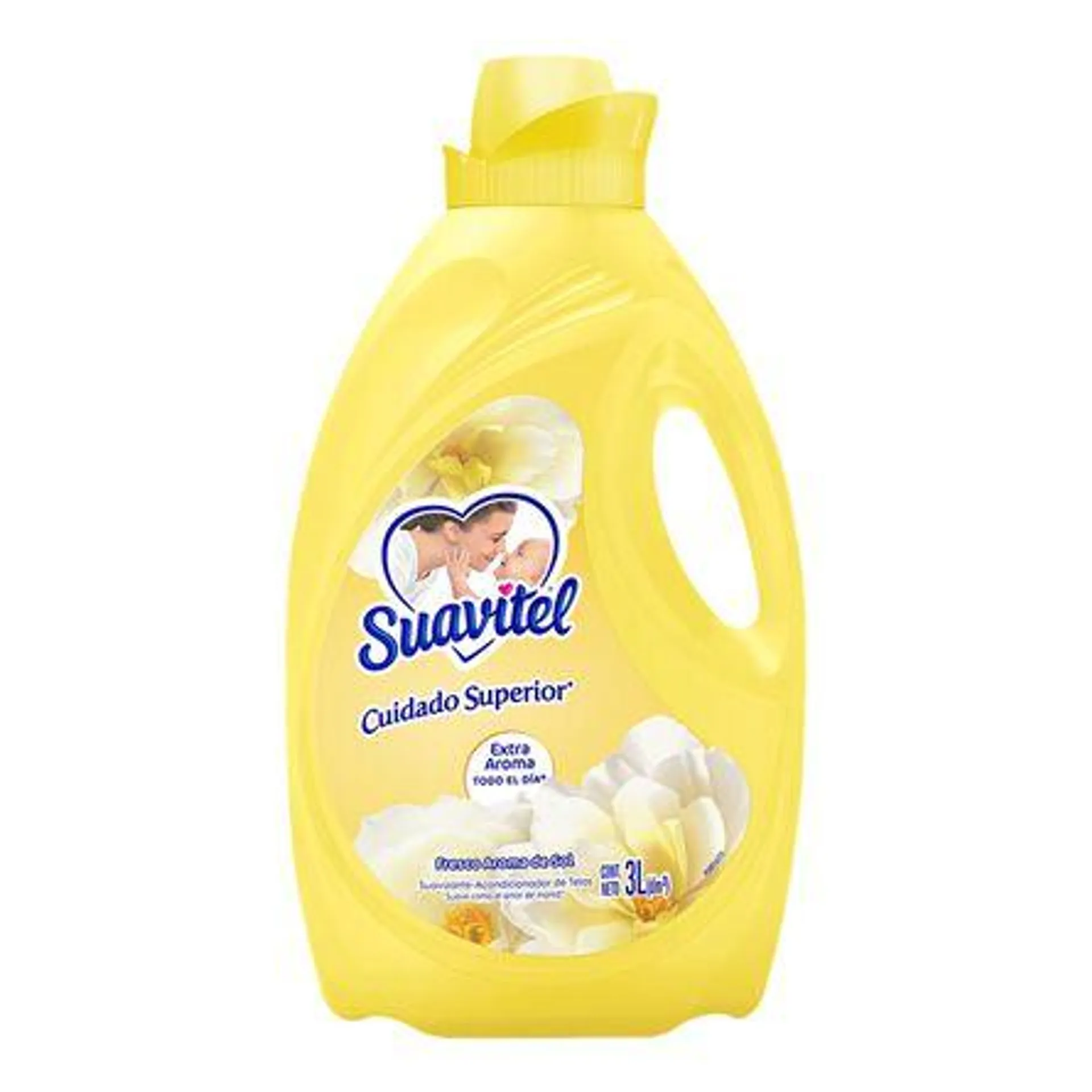 Suavizante de Telas Suavitel Cuidado Superior Aroma de Sol 3 lt