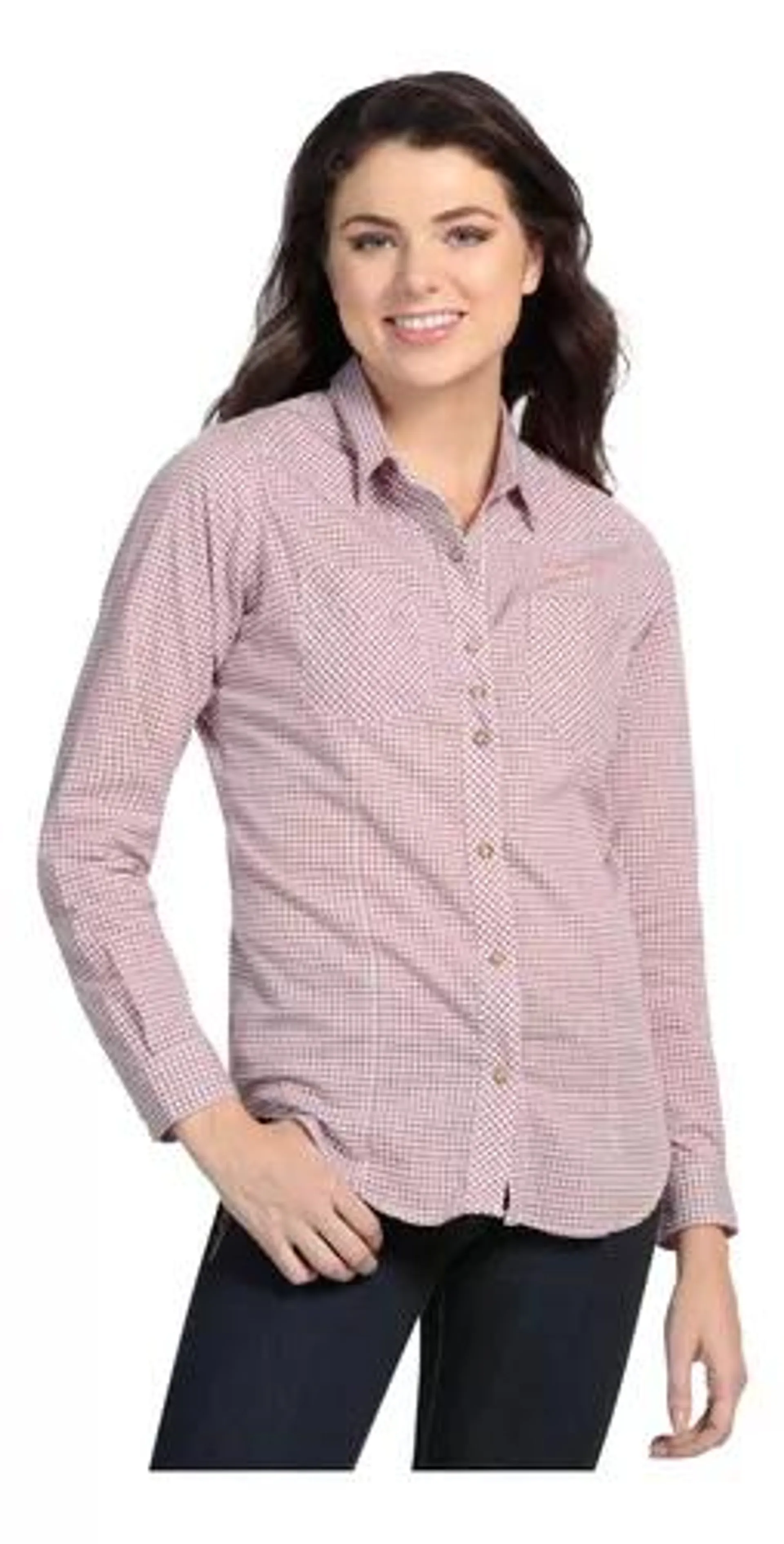 Blusa Slim Fit Manga Larga Wrangler Mujer 930