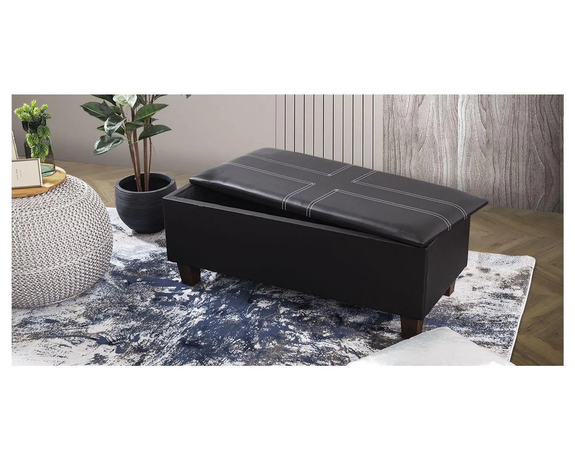 Banca Baúl Ecko II Negro