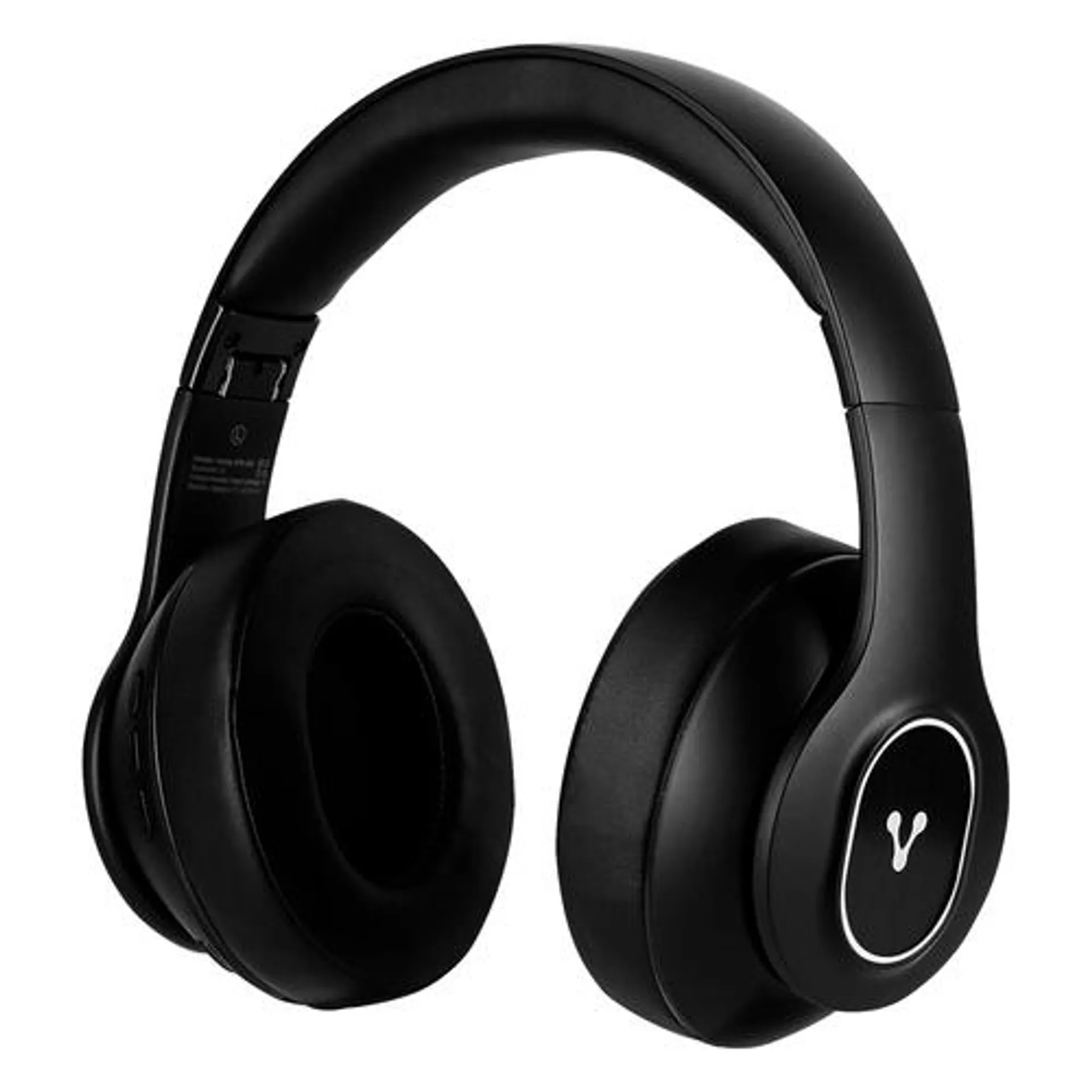 Audífonos Vorago Hpb-350 Diadema Plegables Manos Libres Radio Fm Auxiliar 3.5Mm Bluetooth Negro