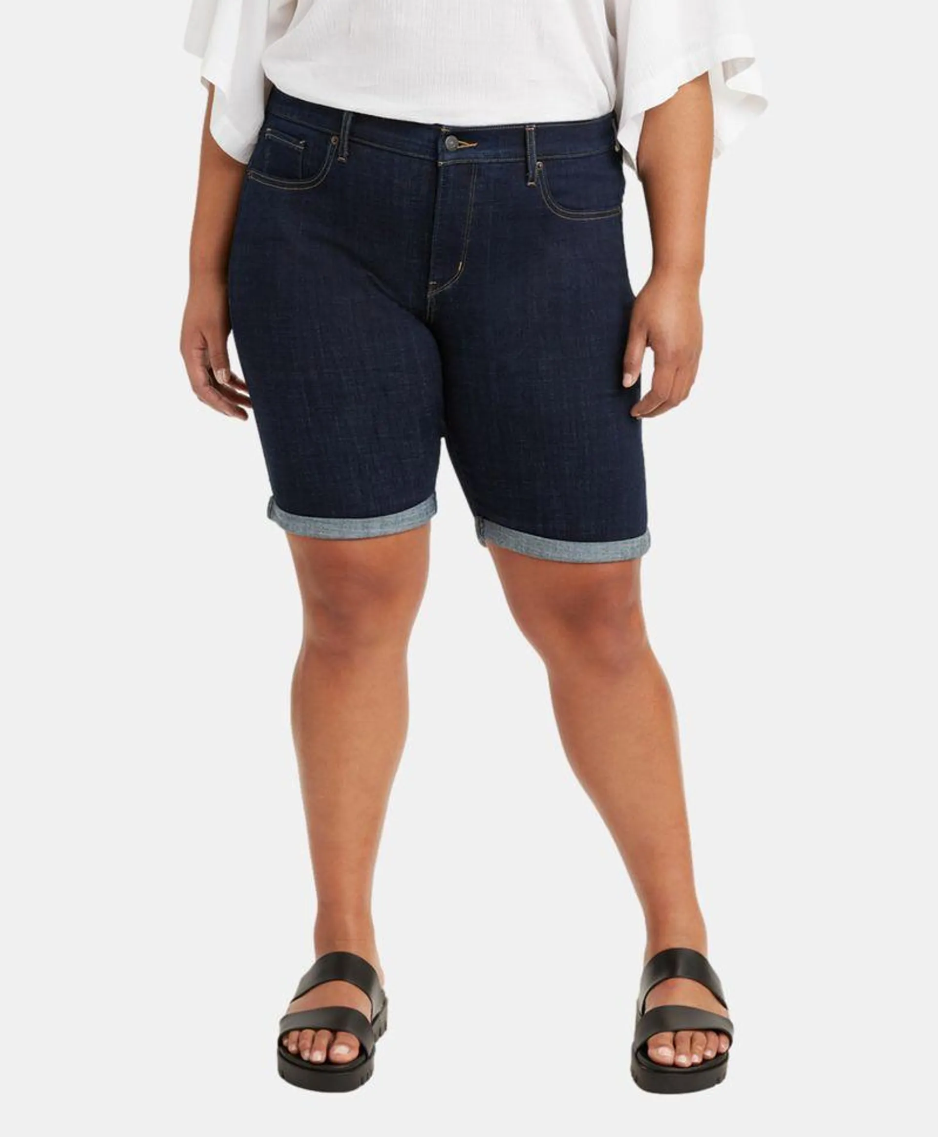 Levi's® Plus Shaping Bermuda Jean Shorts