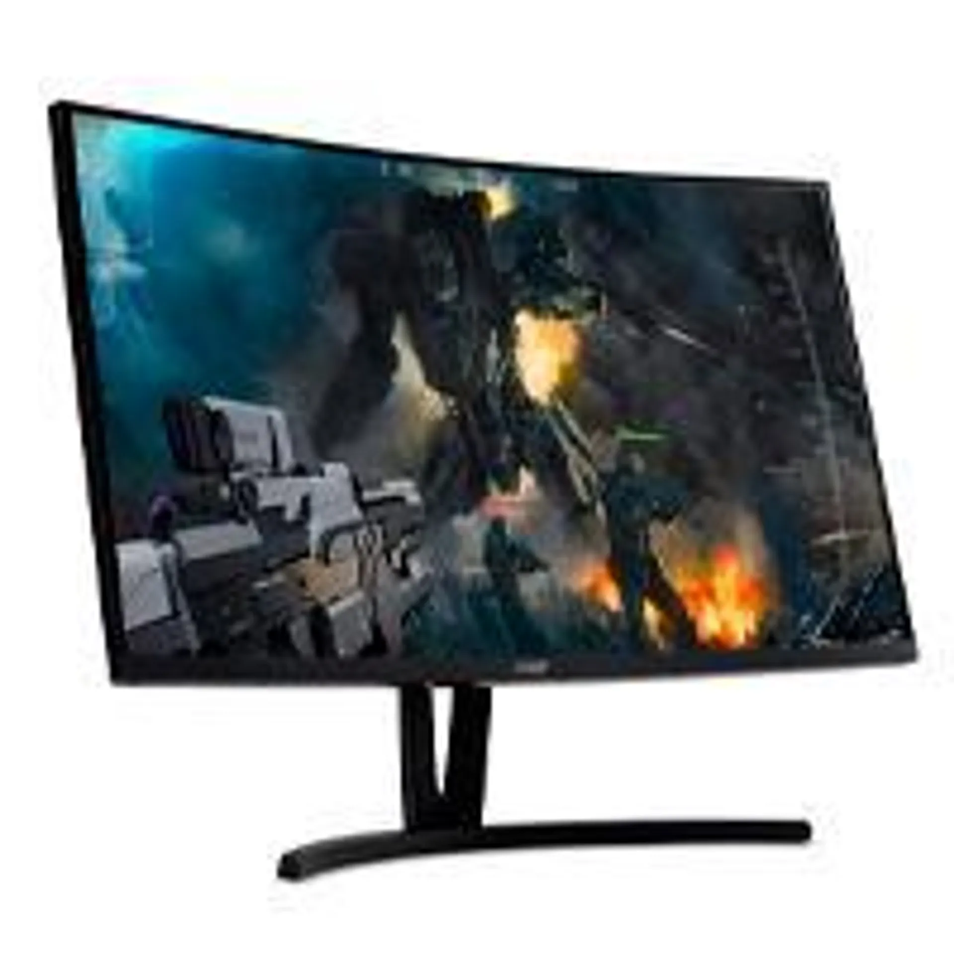 MONITOR GAMER CURVO ACER ED3 ED273 BBMIIX, 27 PULGADAS FHD 1920 X 1080, 75HZ, VA, 1MS, 2 HDMI 1 VGA, VESA , NEGRO, INCLUYE CABLE HDMI, 3 A