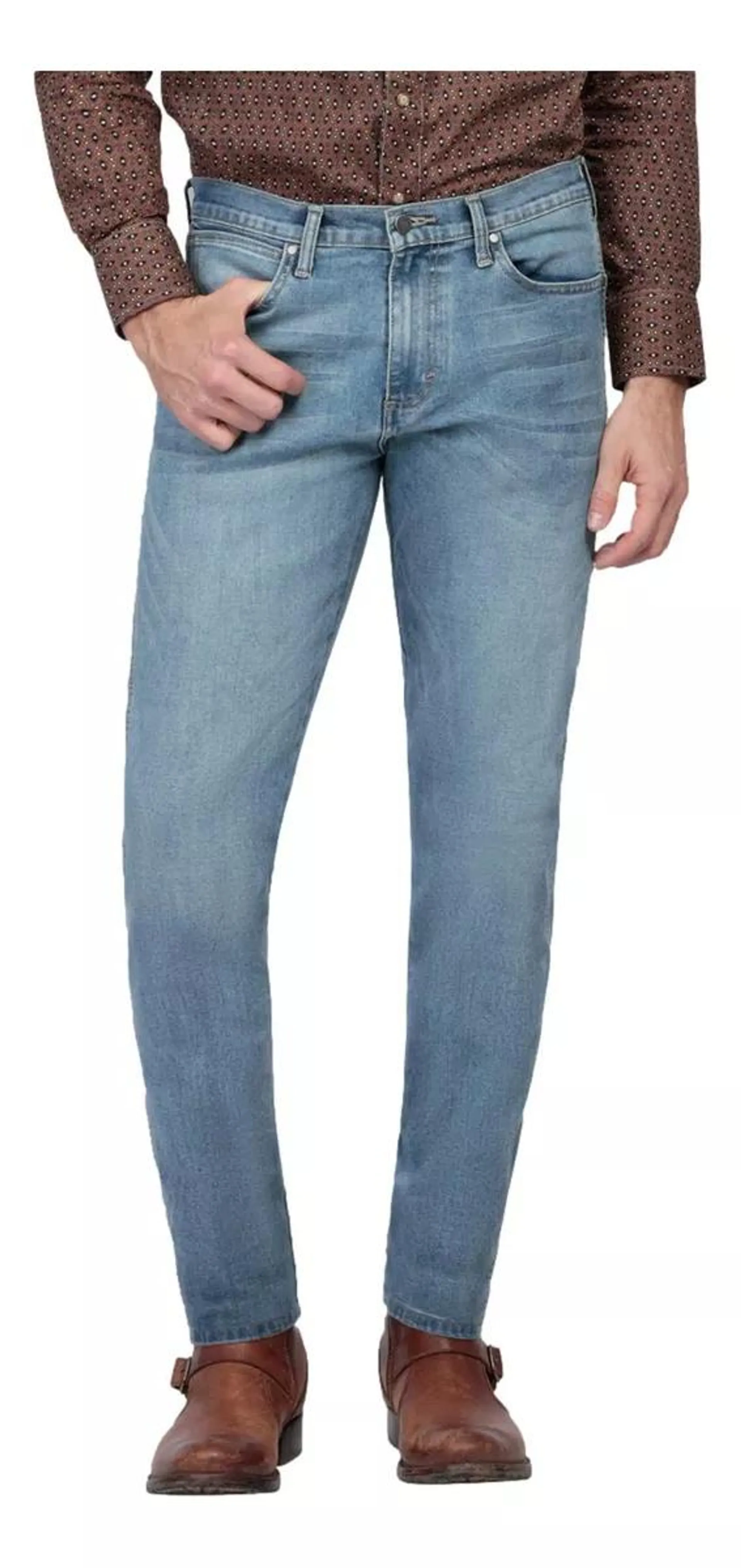 Pantalón Jeans Vaquero Slim Wrangler Hombre 371