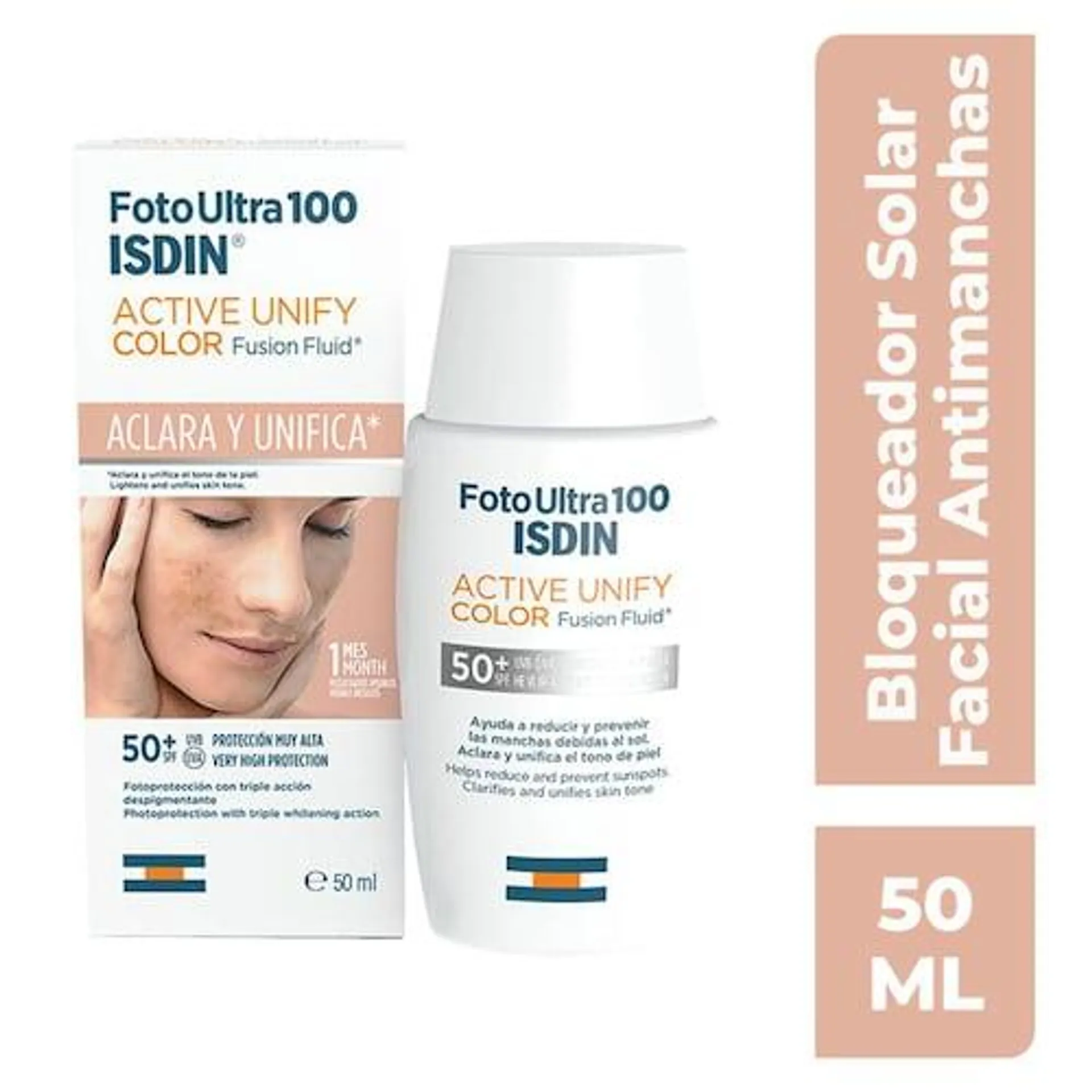 Fotoultra 100 Isdin Active Unify Color 50ml