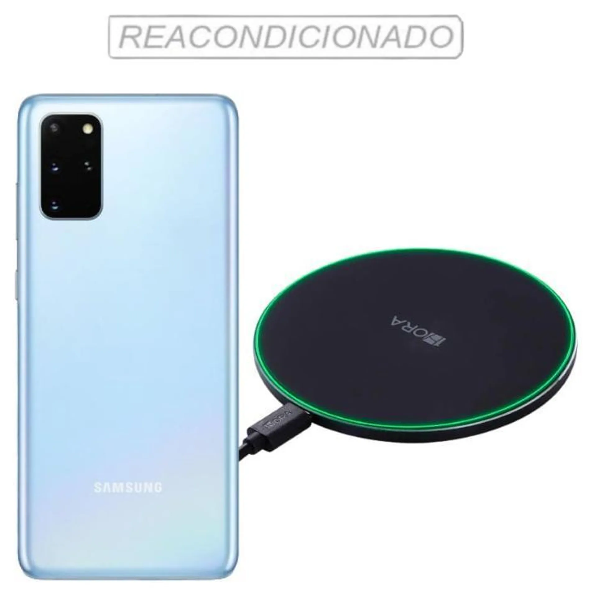 Samsung s20 Plus Reacondicionado + cargador genérico