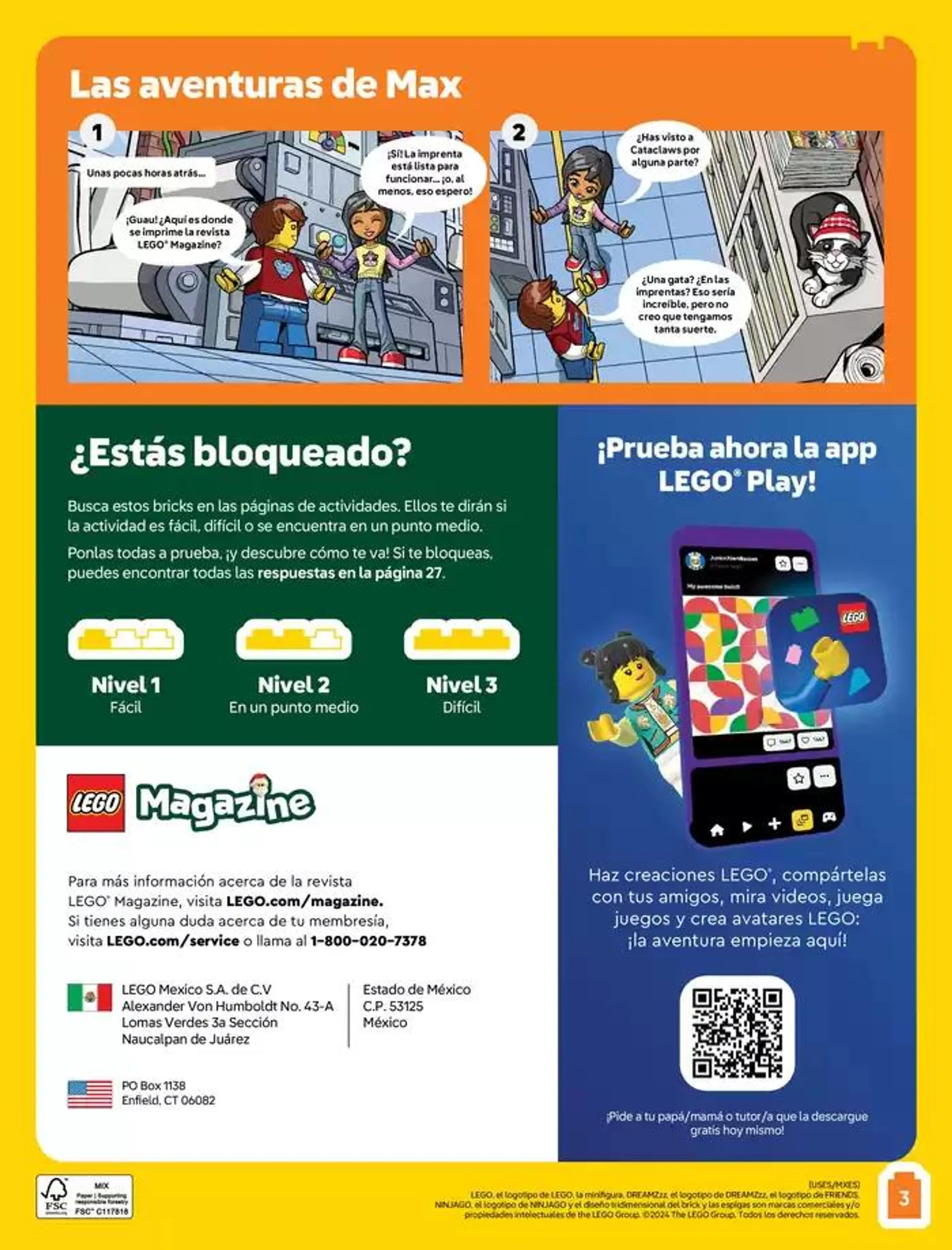 Catálogo de LEGO Magazine 8+ Years 26 de noviembre al 31 de diciembre 2024 - Pagina 3