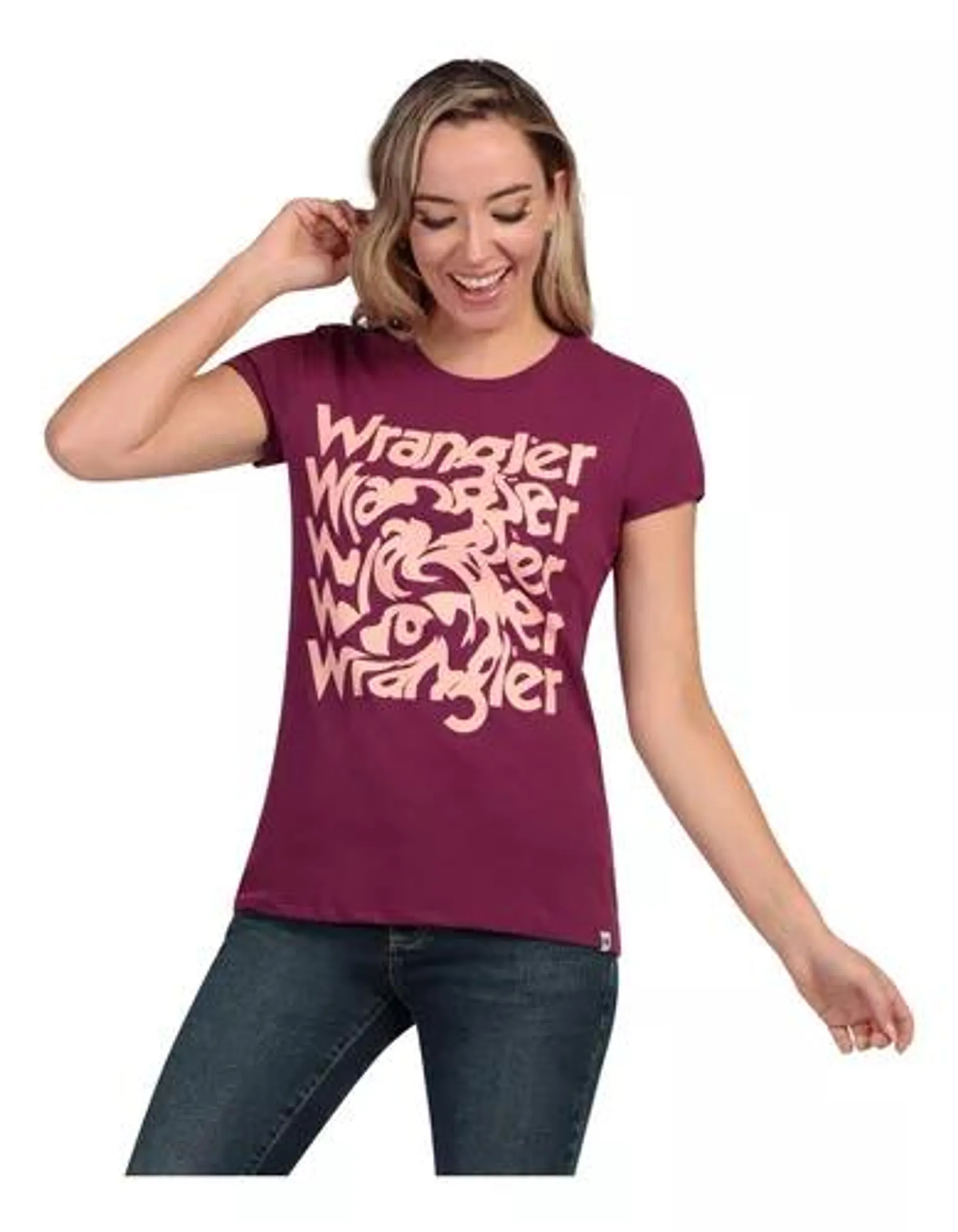 Playera Comfort Manga Corta Wrangler Mujer 296