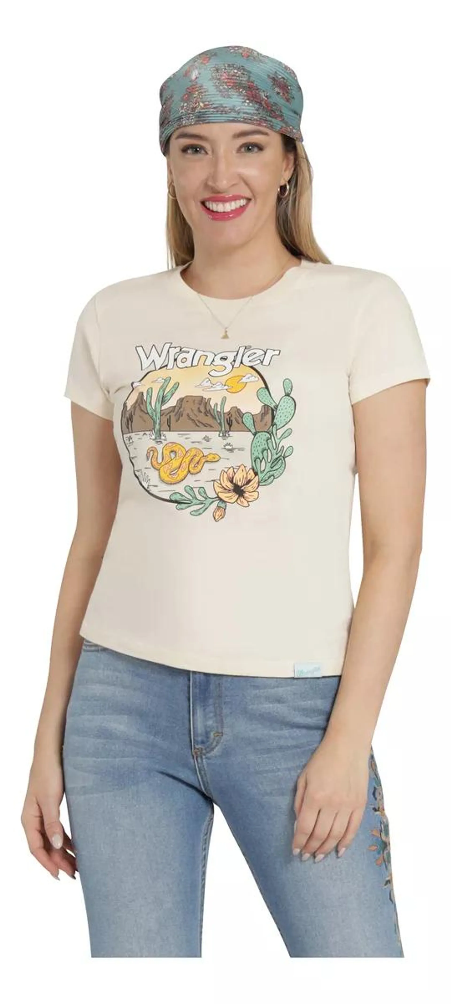 Playera Mujer Wrangler Slim Fit 369