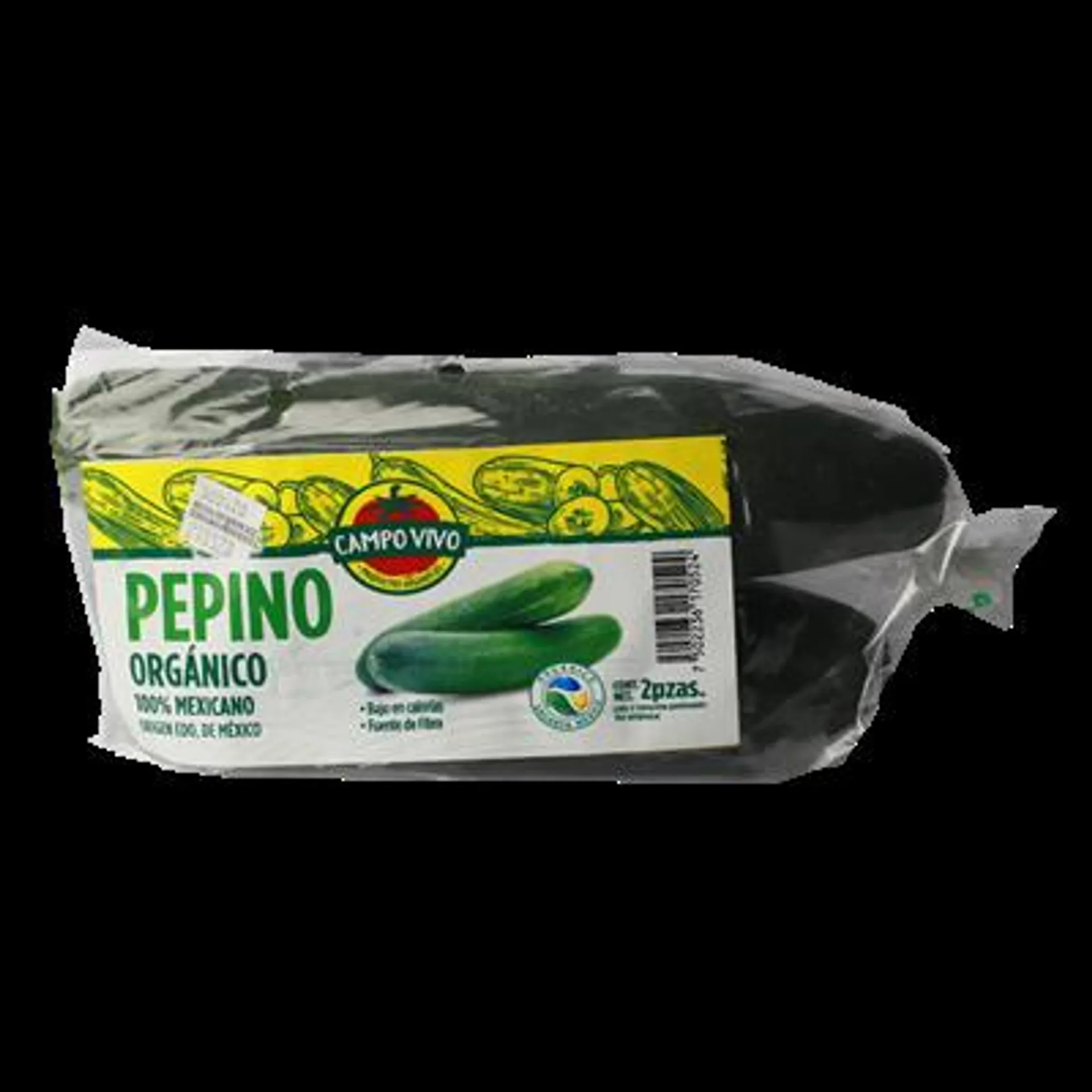 Pepino Orgánico Campo Vivo Pza