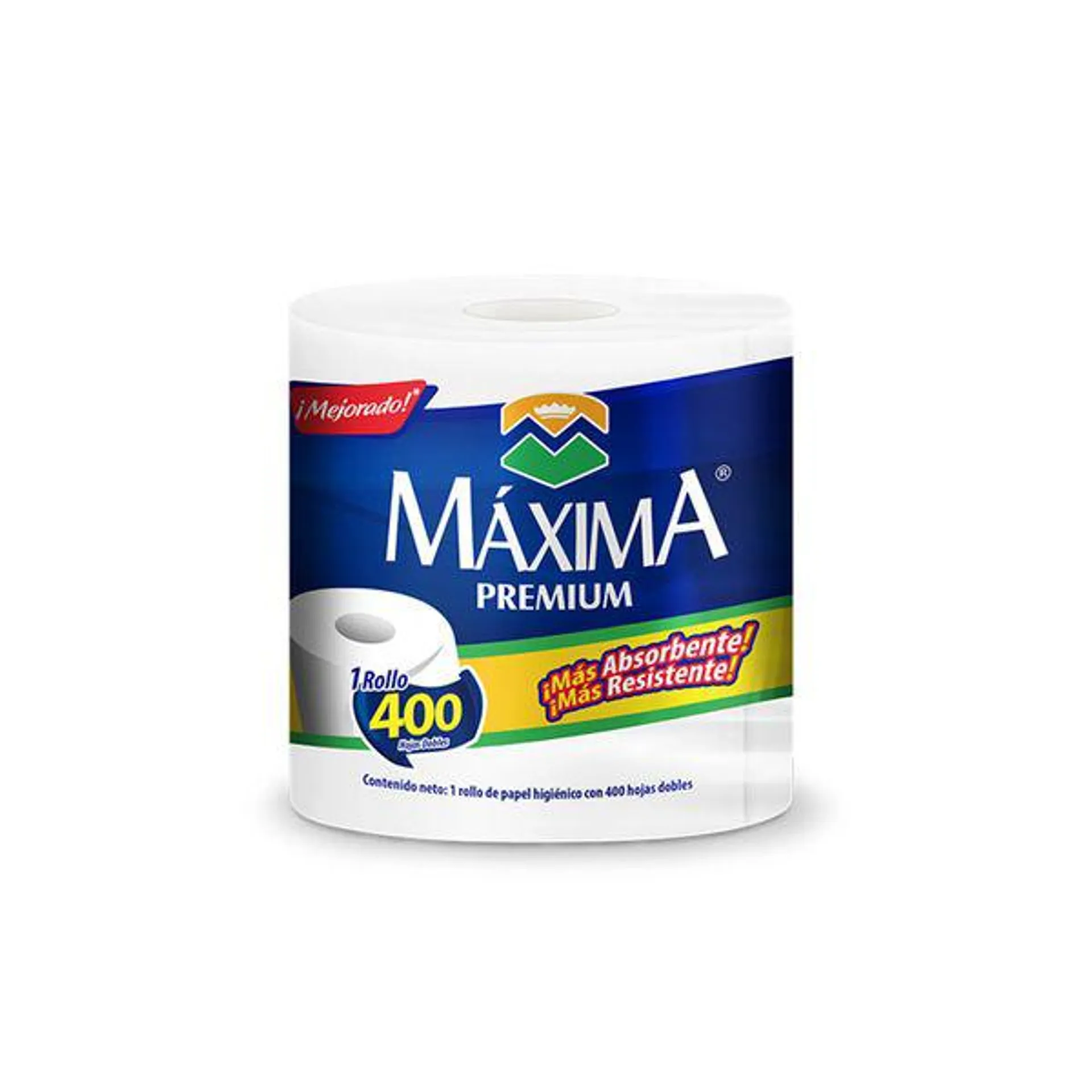Papel higiénico Máxima premium 400 hojas