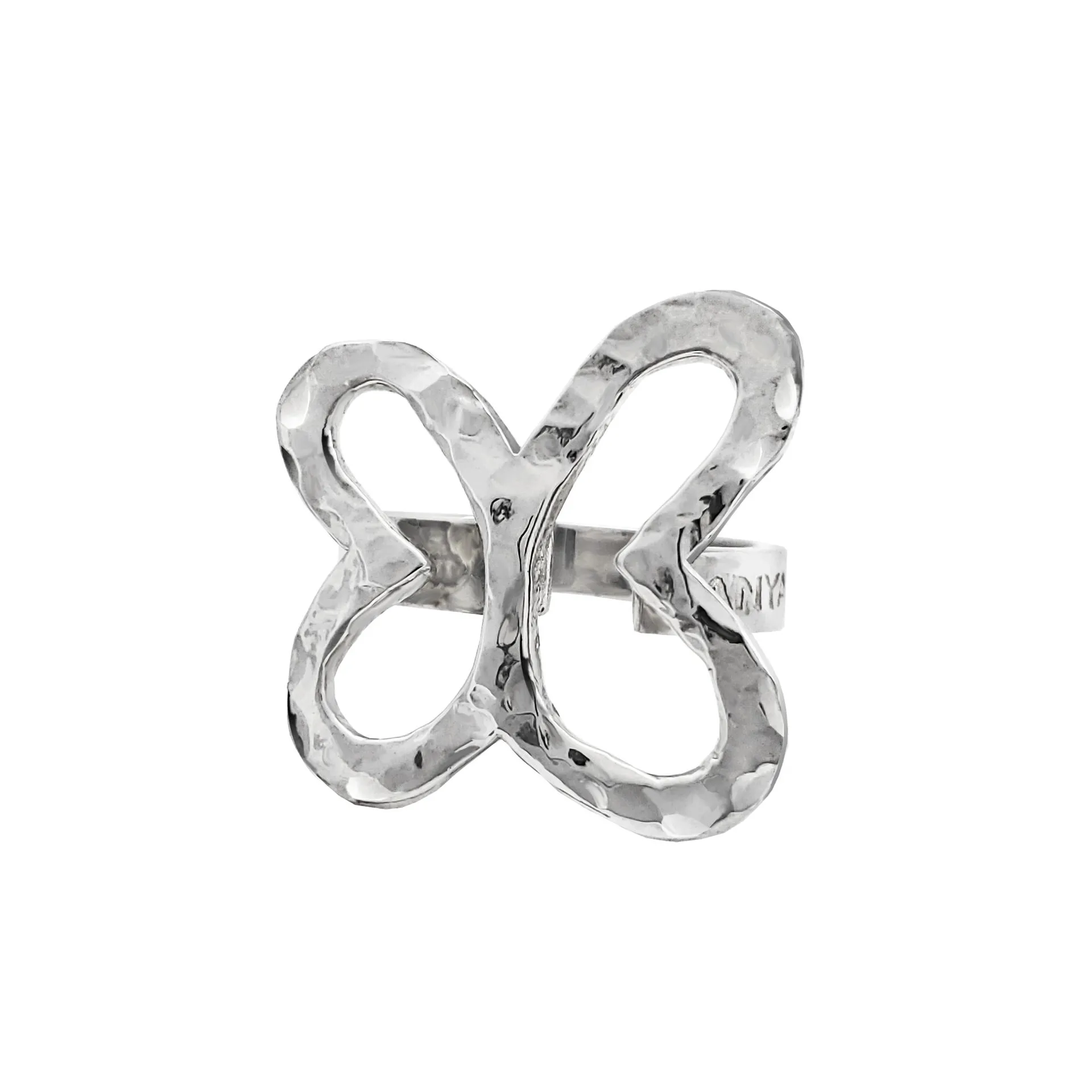 Anillo Liberty Plata 925 Mariposa