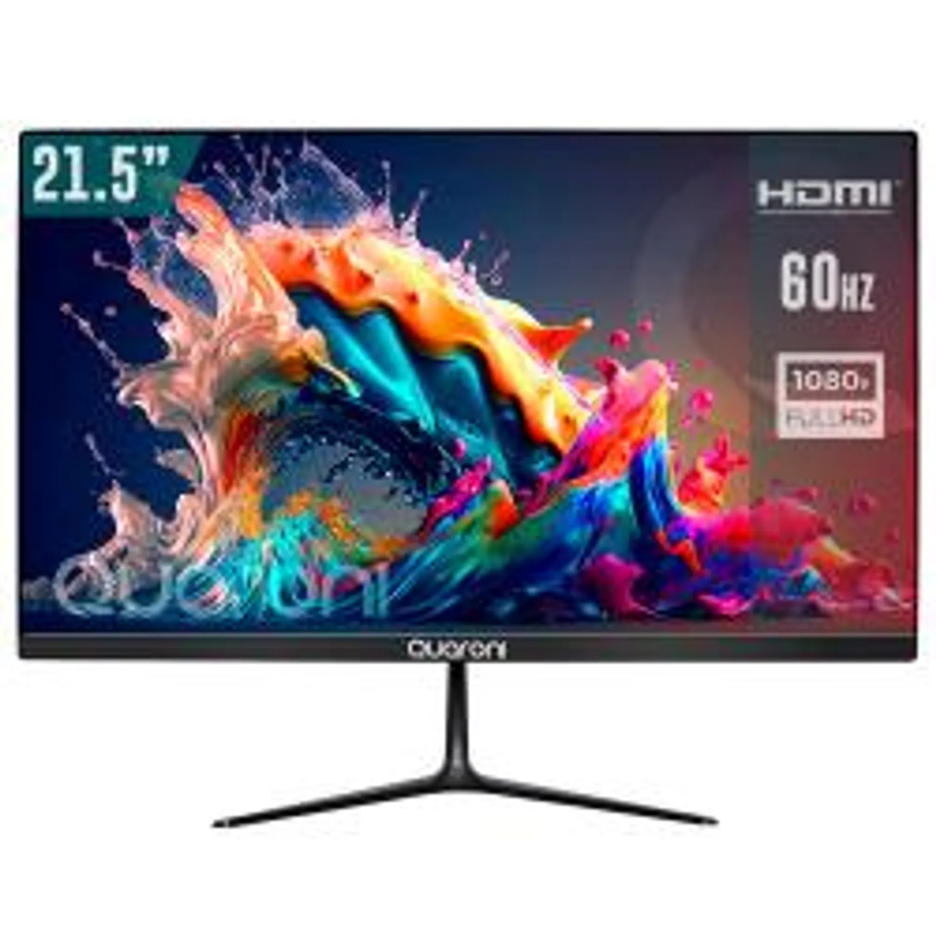 Monitor Quaroni MQ24-01 LED 23.8", Full HD, 75Hz, HDMI, Bocinas Integradas, Negro