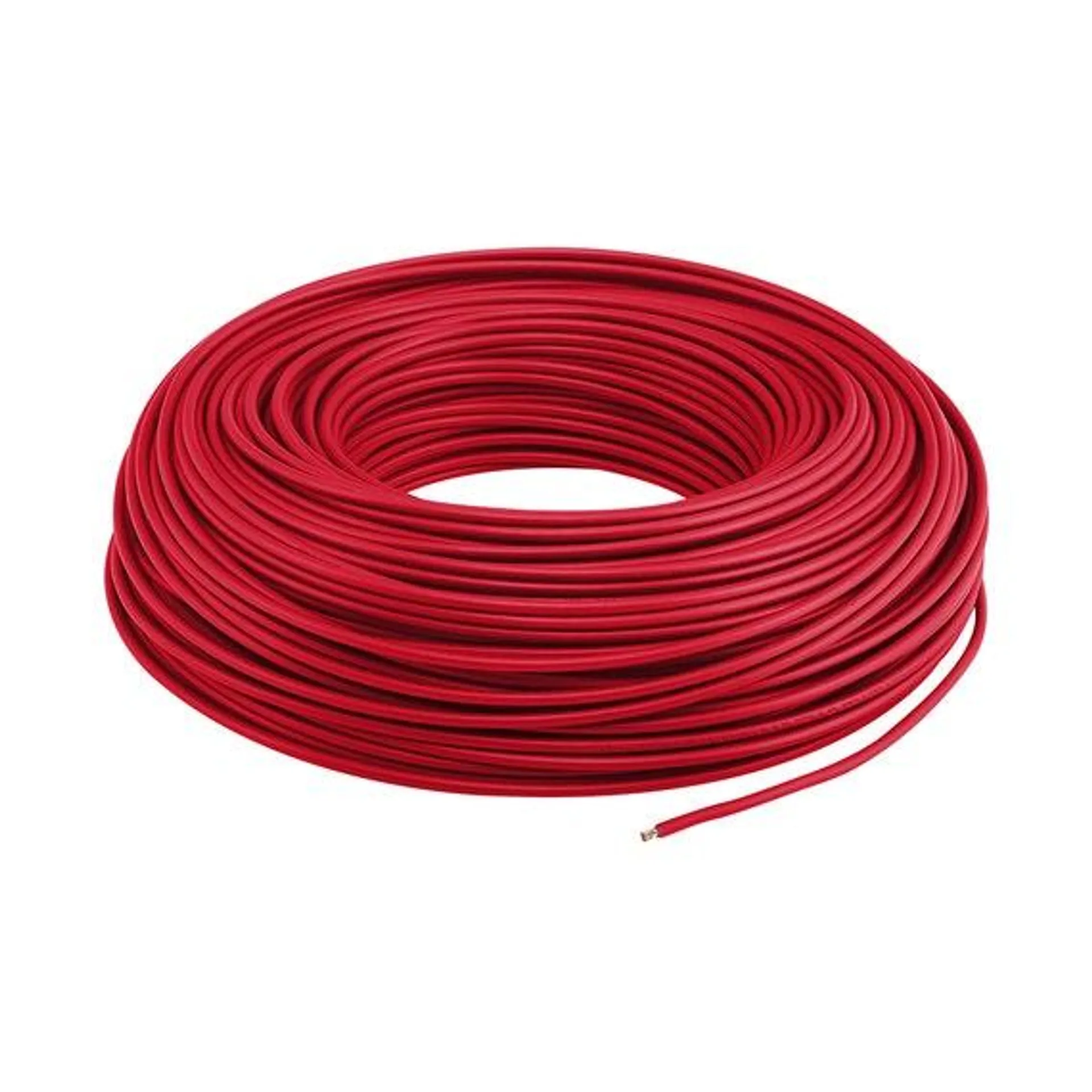 Cable Cobre Thhw-ls Rohs # 8 600v 90° Rojo Nacobre-condumex 100 Mts