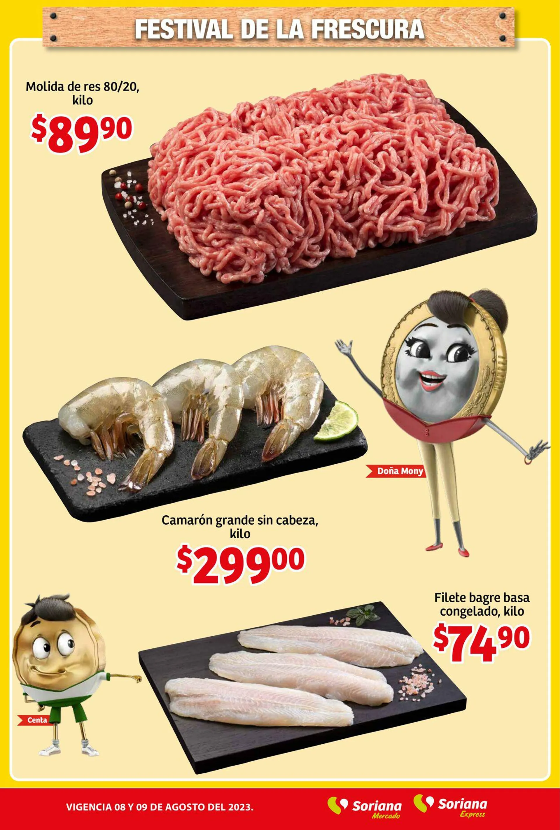 Catálogo de Soriana - Martes y Miércoles del Campo Mercado Nacional Oferta actual 8 de agosto al 10 de agosto 2023 - Pagina 4