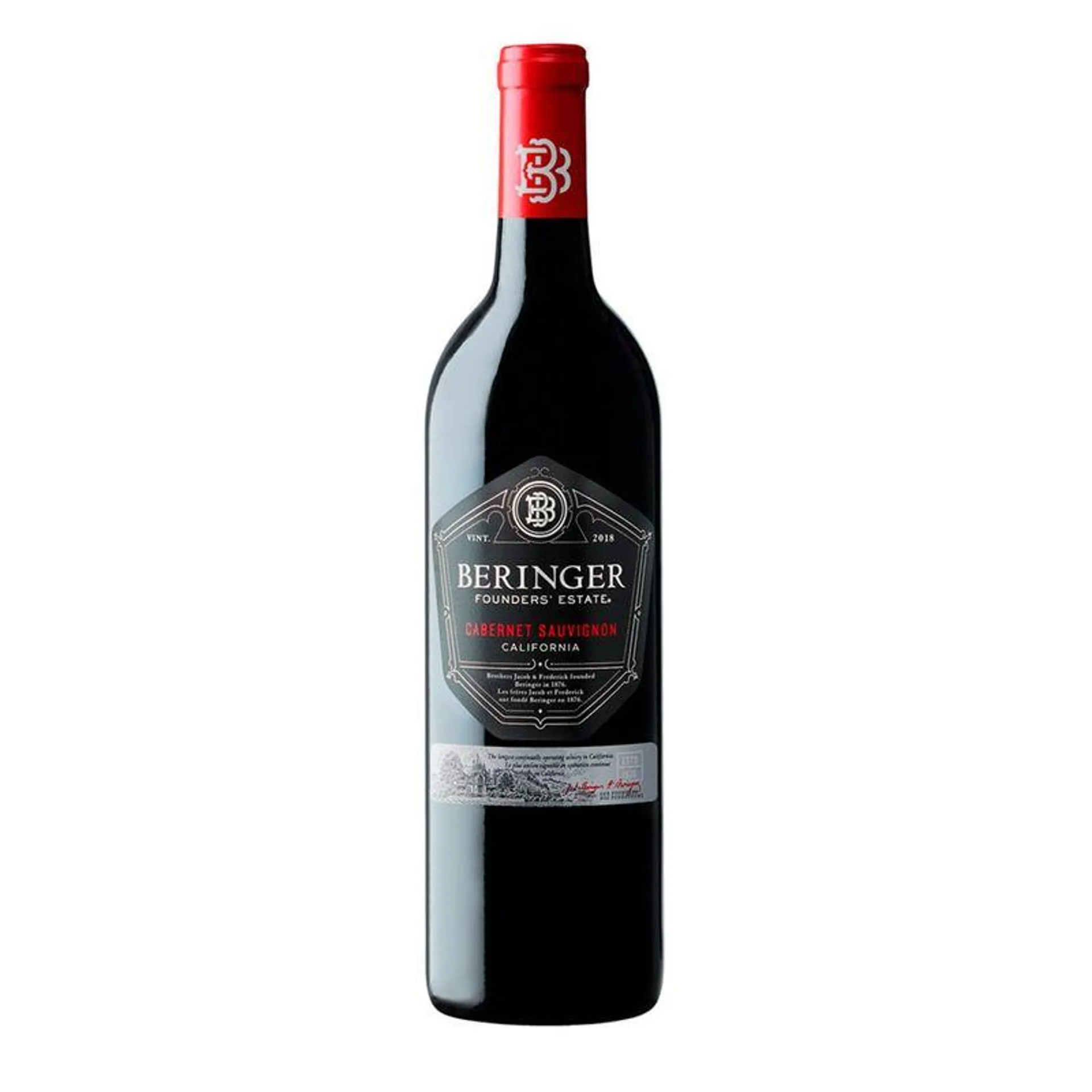 Vino Tinto Beringer Founders Estate Cabernet Sauvignon 750 ml