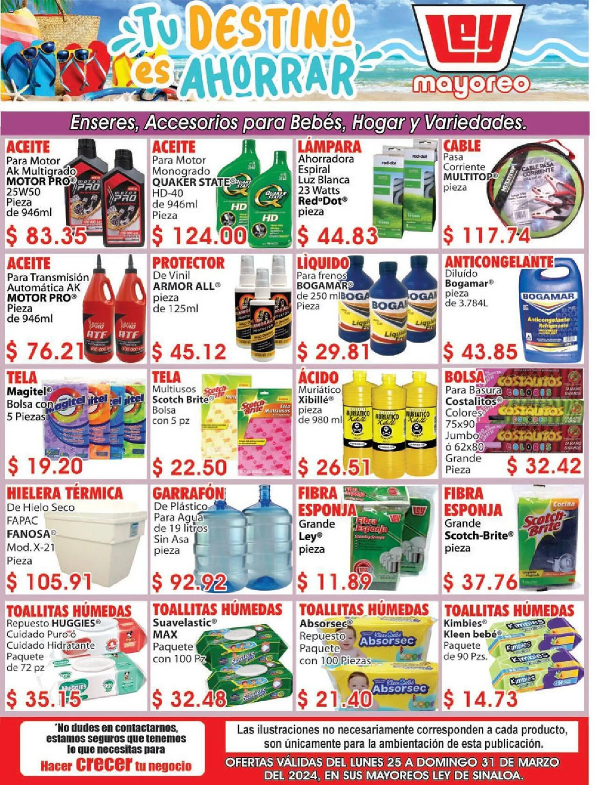 Catálogo de Catálogo Casa Ley 25 de marzo al 31 de marzo 2024 - Pagina 1