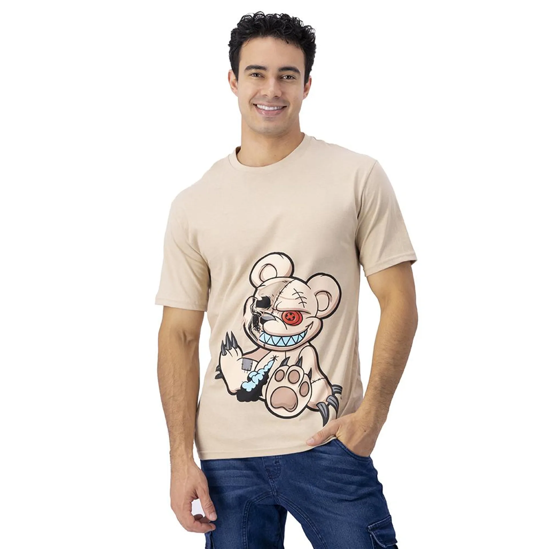 Playera Hummo Hombre Diseño Osito