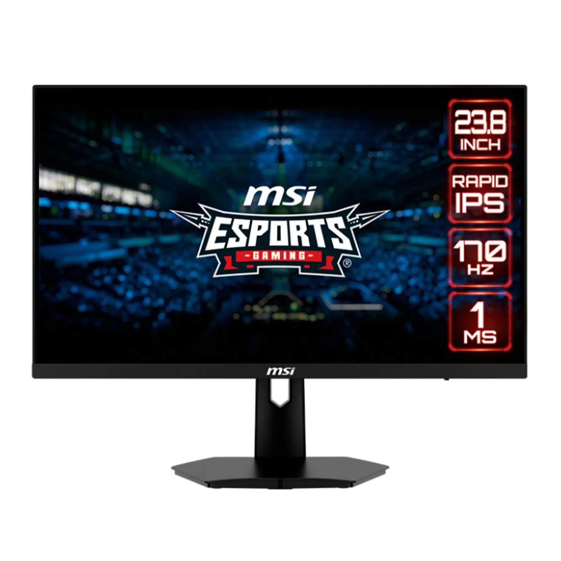 Monitor Gamer MSI G244F LED 23.8 / Full HD / FreeSync / 170Hz / HDMI / Negro / G244F