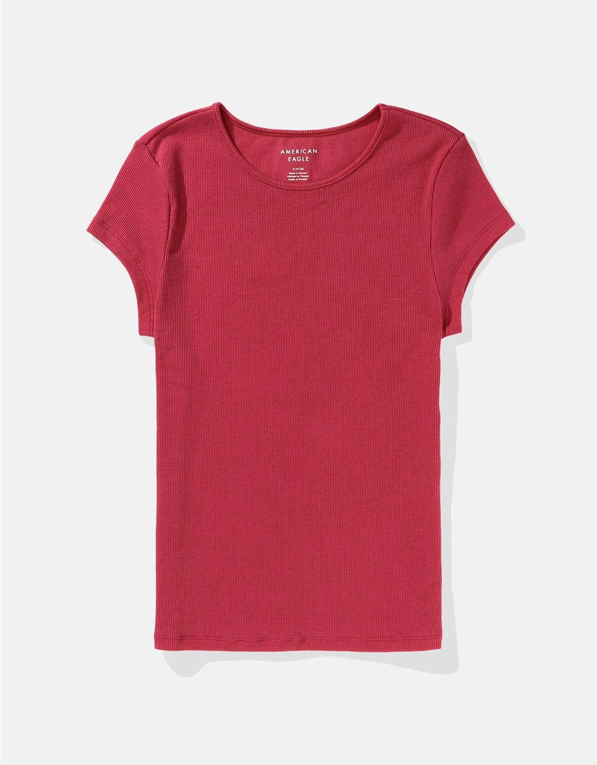 AE Hey Baby T-shirt en punto elástico