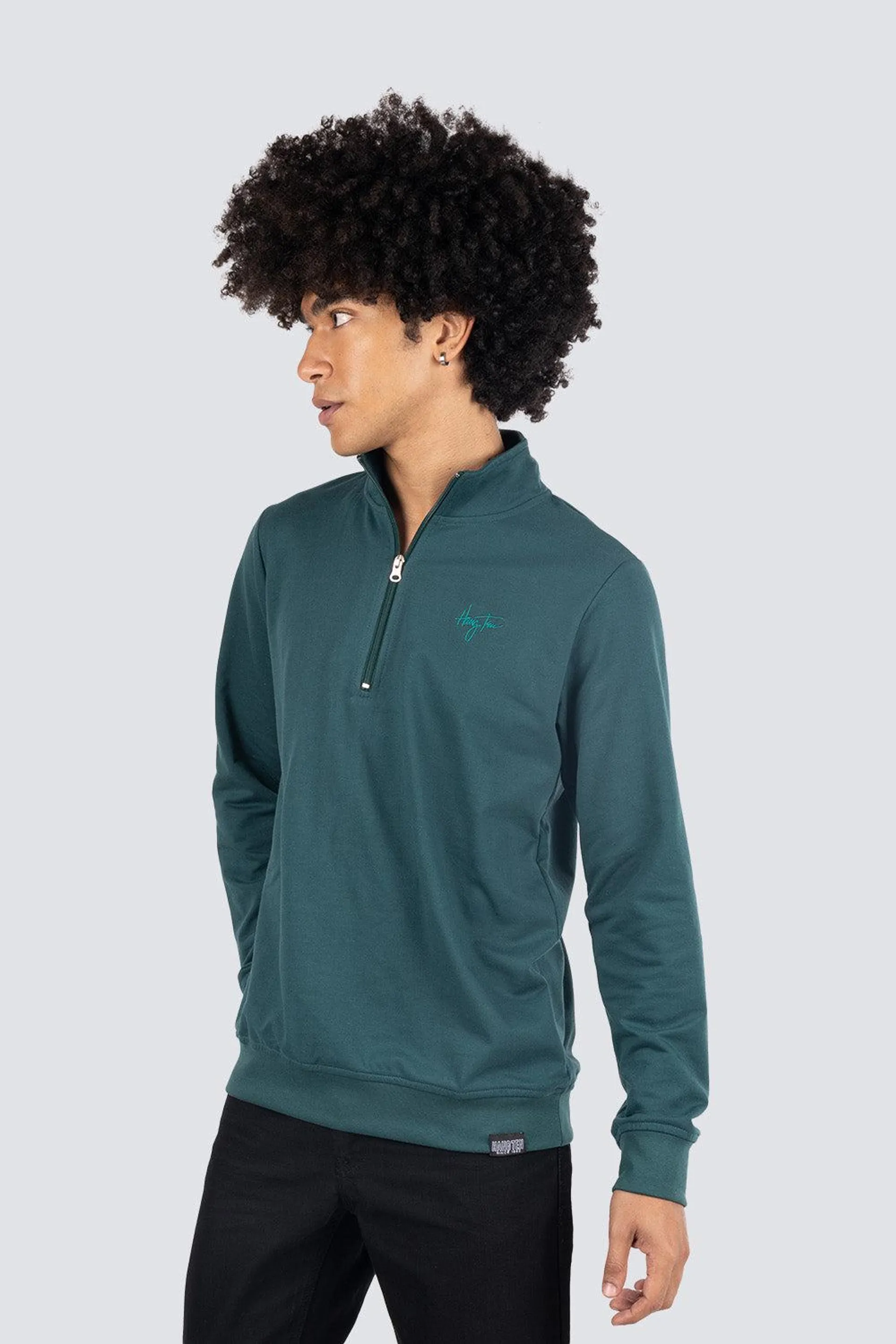 Sudadera cuello alto