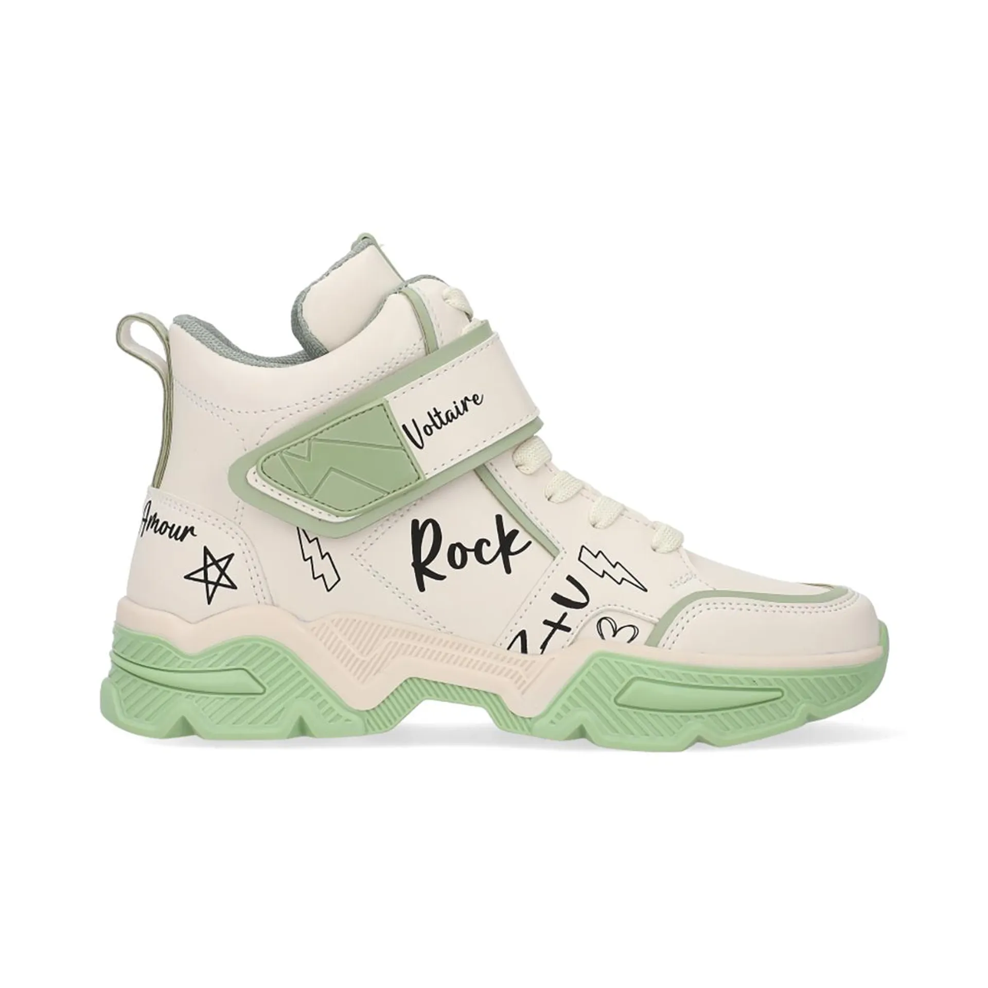 BOTÍN OZONO PARA MUJER ESTILO 651402 LATTE - VERDE