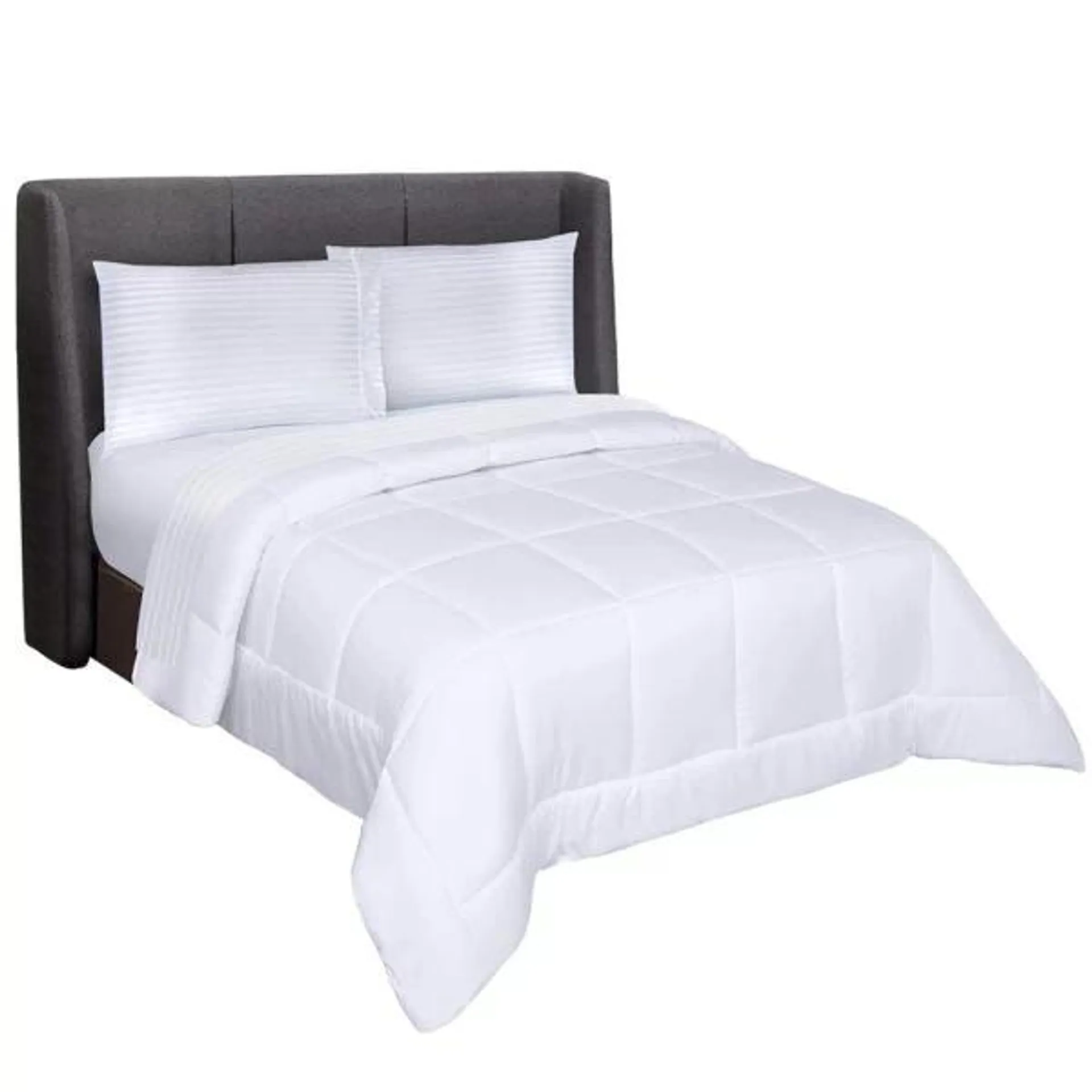 EDREDÓN DUVET BLANCO CON SABANAS