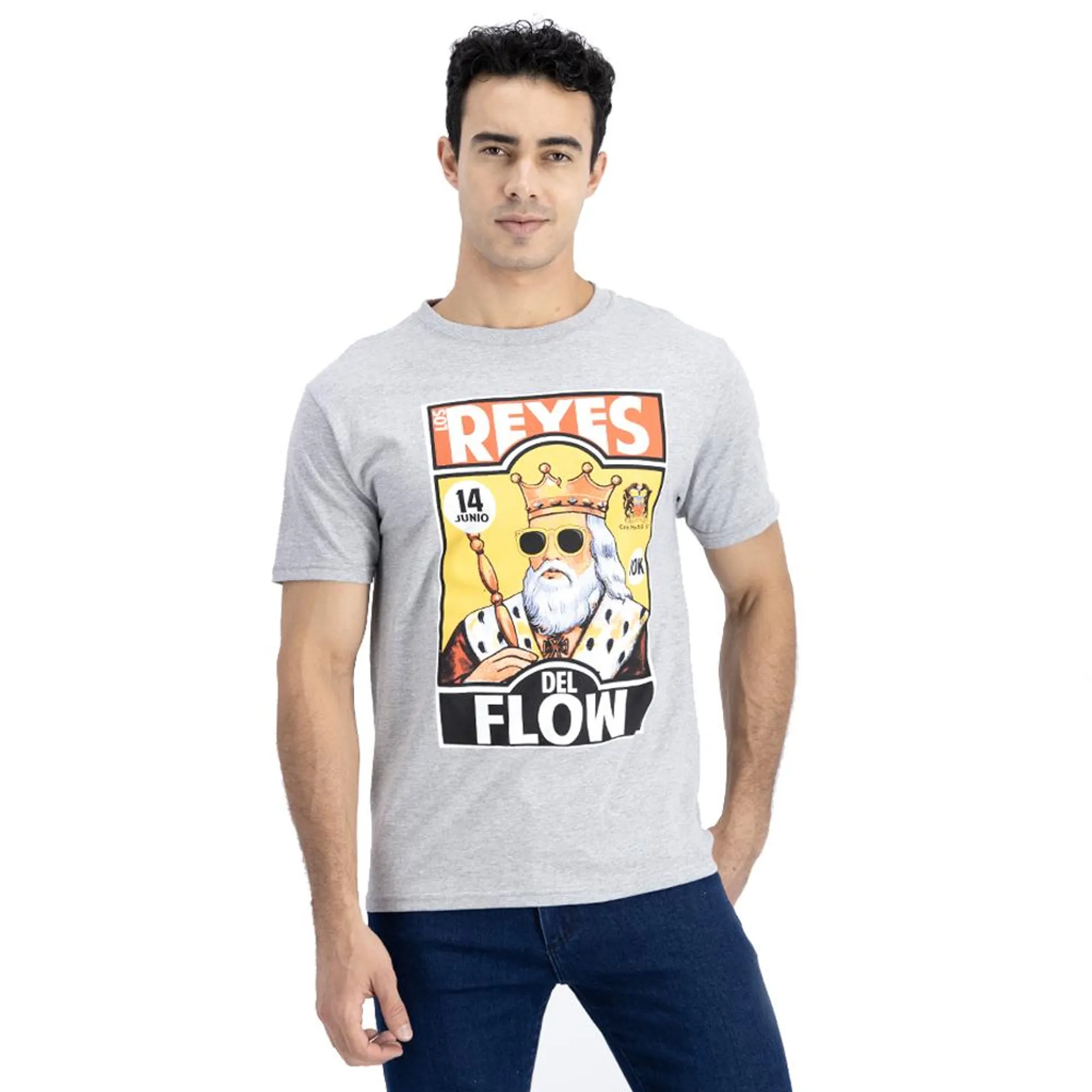 Playera Hummo Hombre Juvenil Estampado Reyes Del Flow